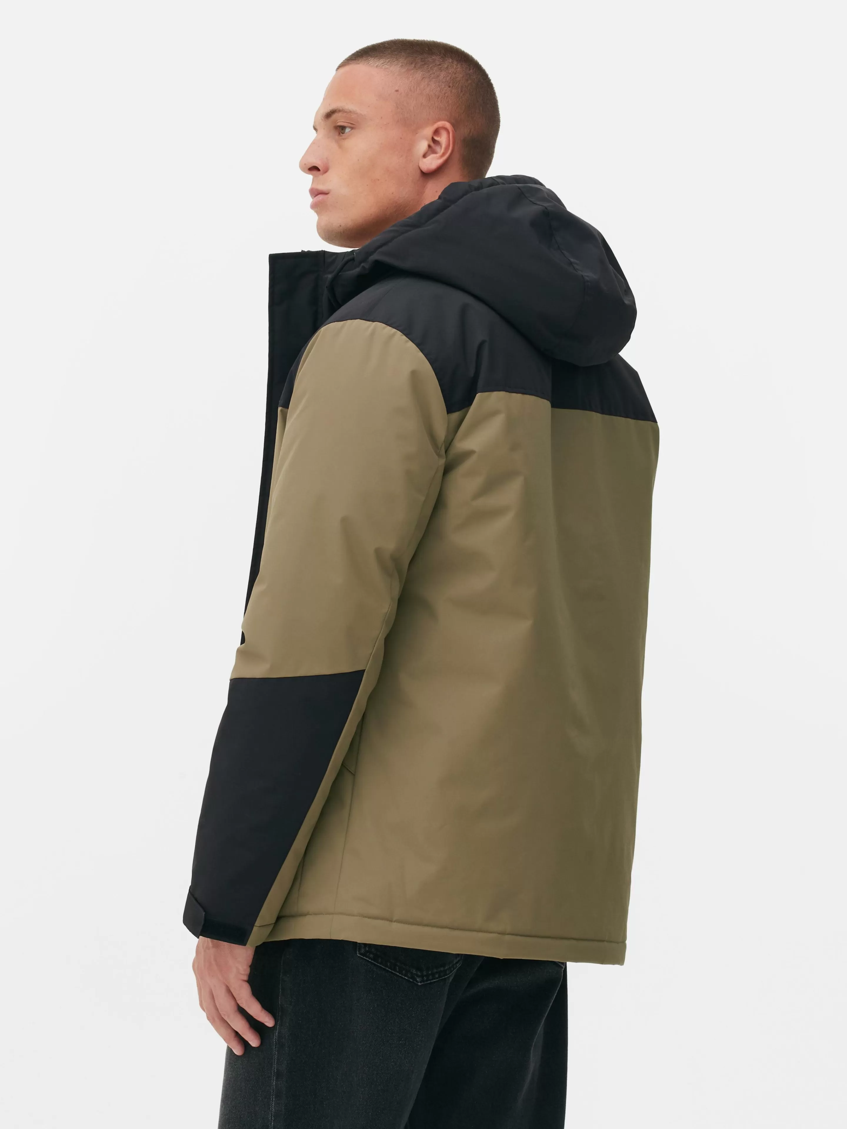 Hombre Primark Abrigos Y Chaquetas | Abrigo Corto Bicolor