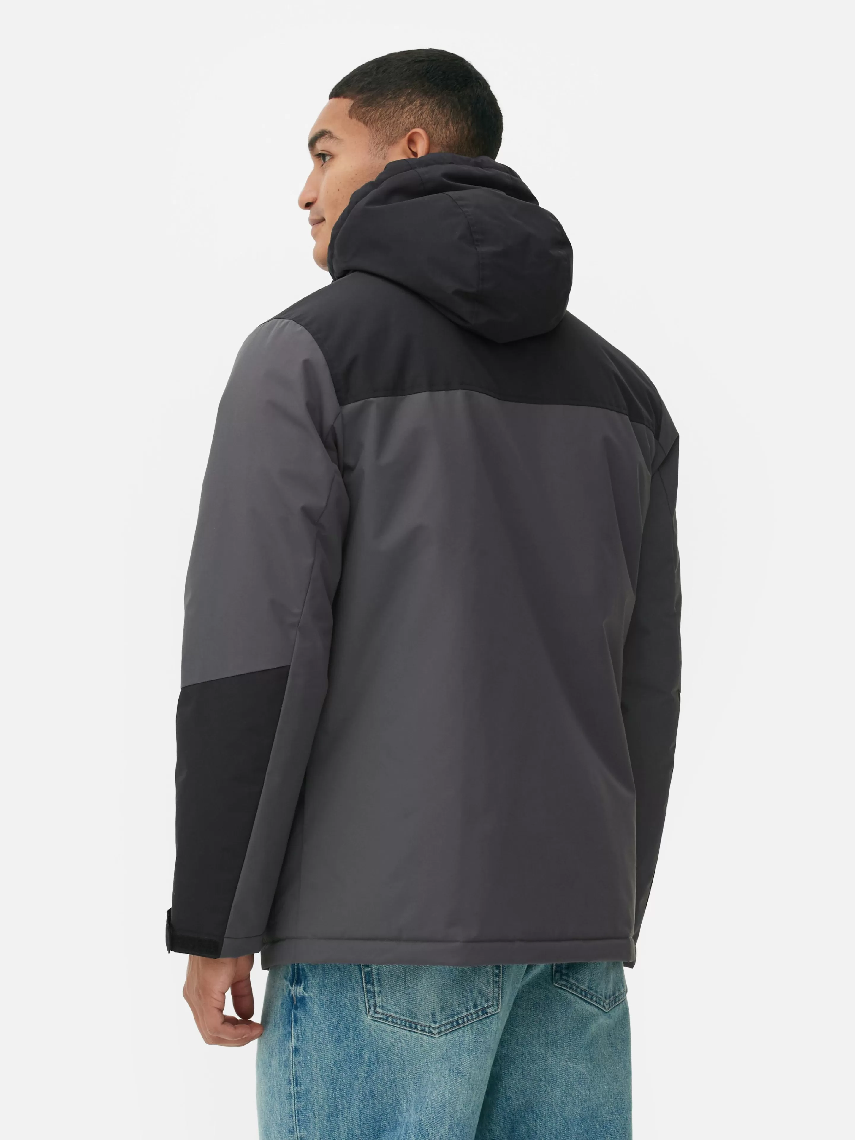 Hombre Primark Abrigos Y Chaquetas | Abrigo Corto Bicolor
