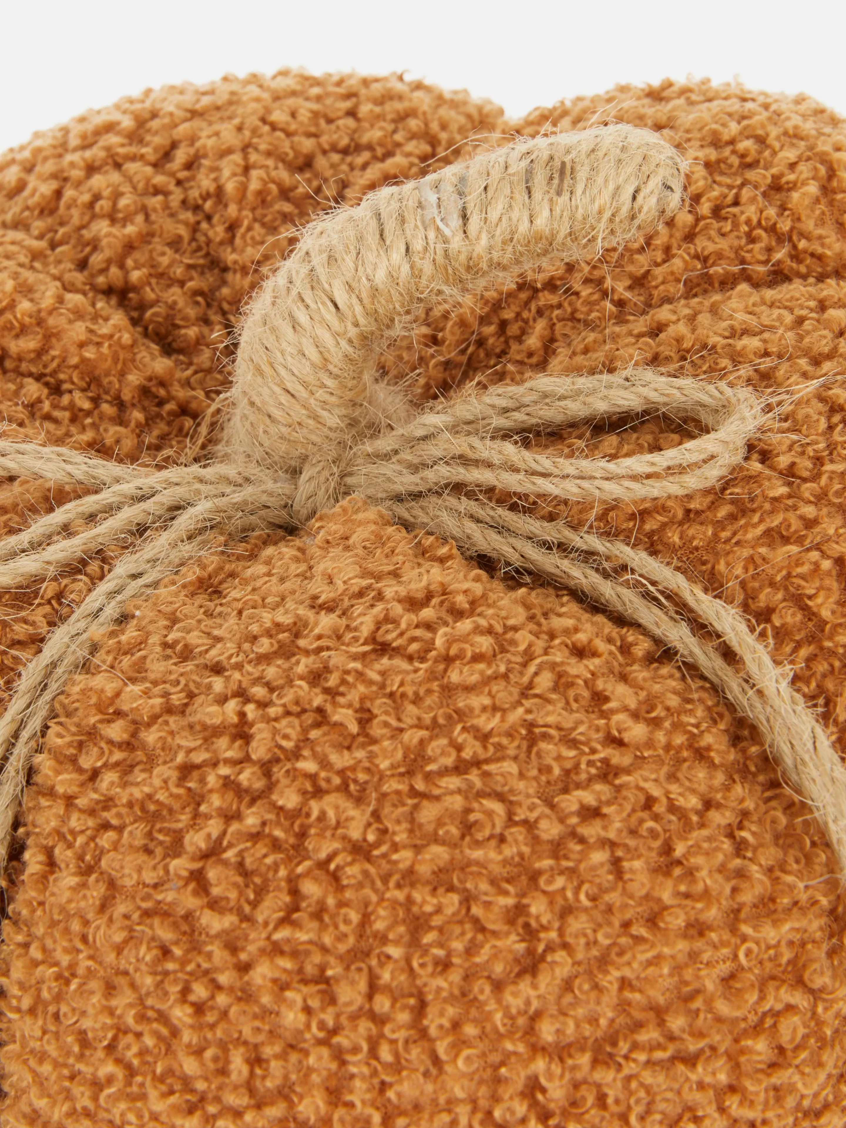 Primark Decoración Y Regalos De Halloween | Cojines Y Fundas | Adorno De Bouclé Grande En Forma De Calabaza