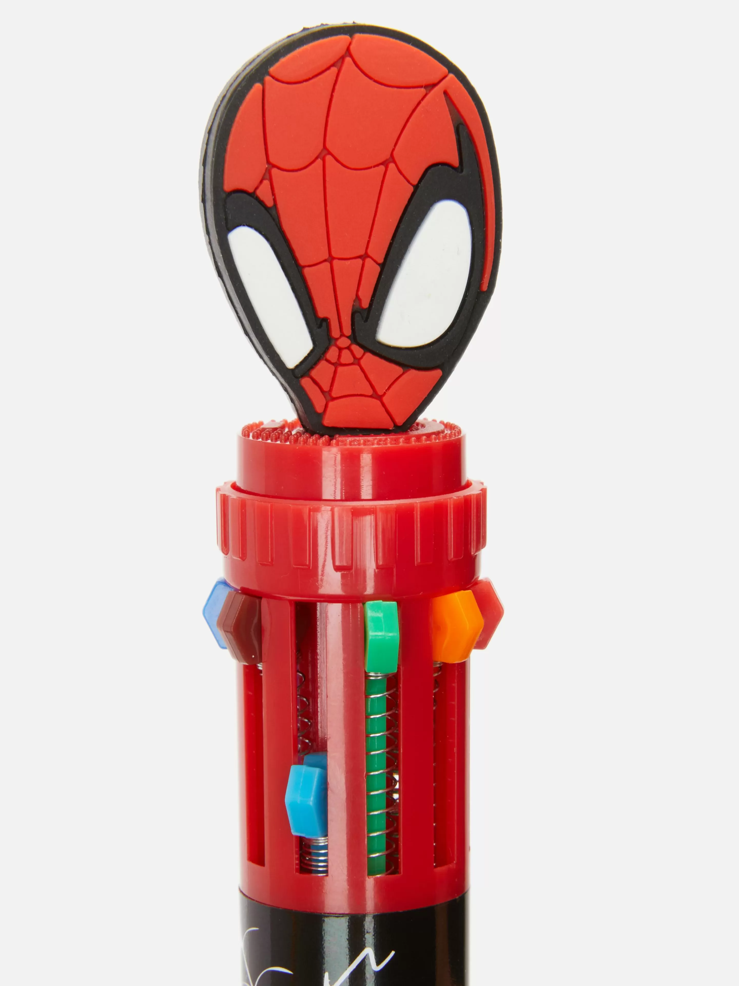 Niños Primark Bolígrafos Y Lápices | Bolígrafo De Diez Colores De Spiderman De Marvel