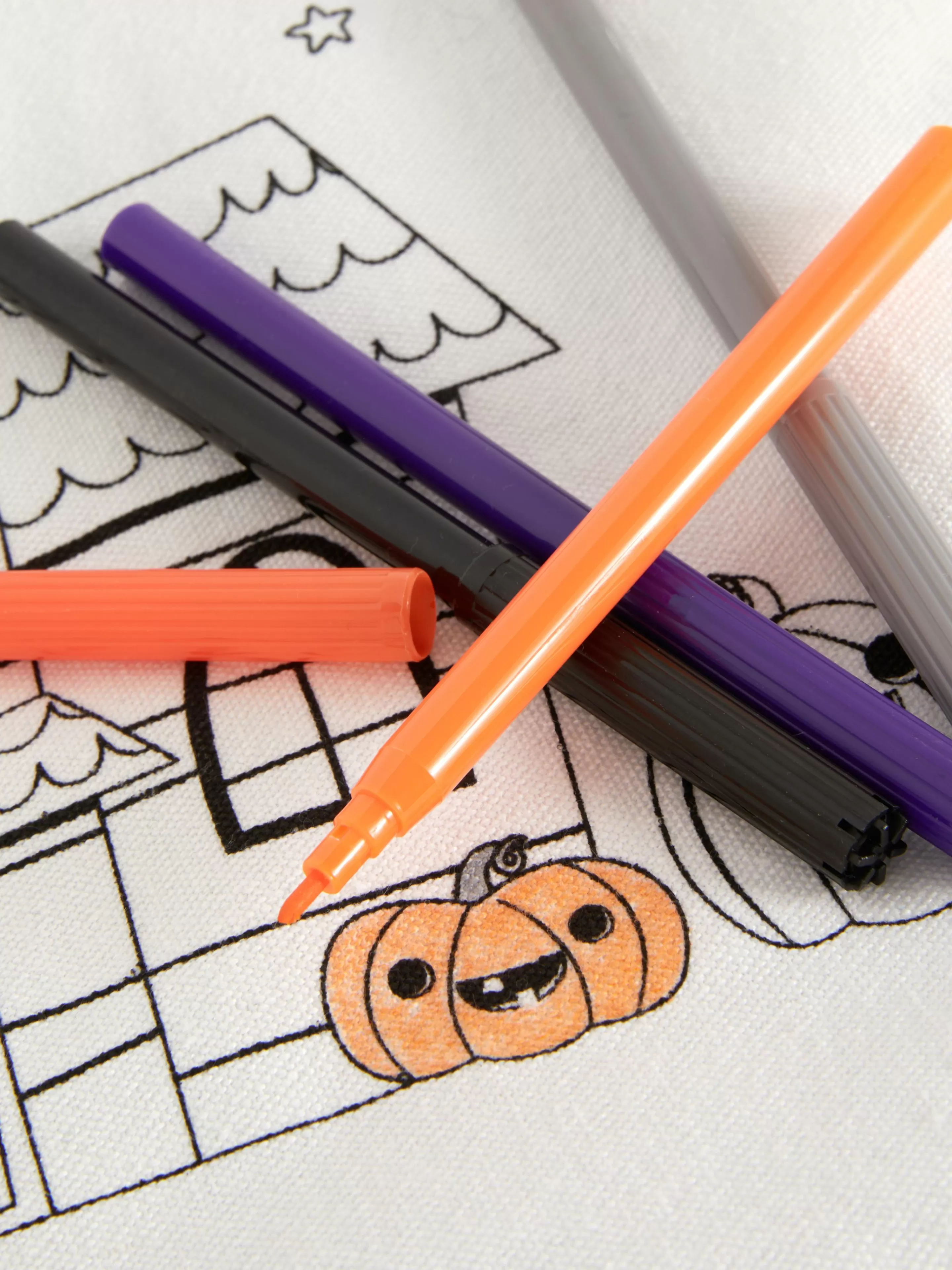 Niños Primark Decoración Y Regalos De Halloween | Manualidades | Bolsa De Halloween Para Colorear