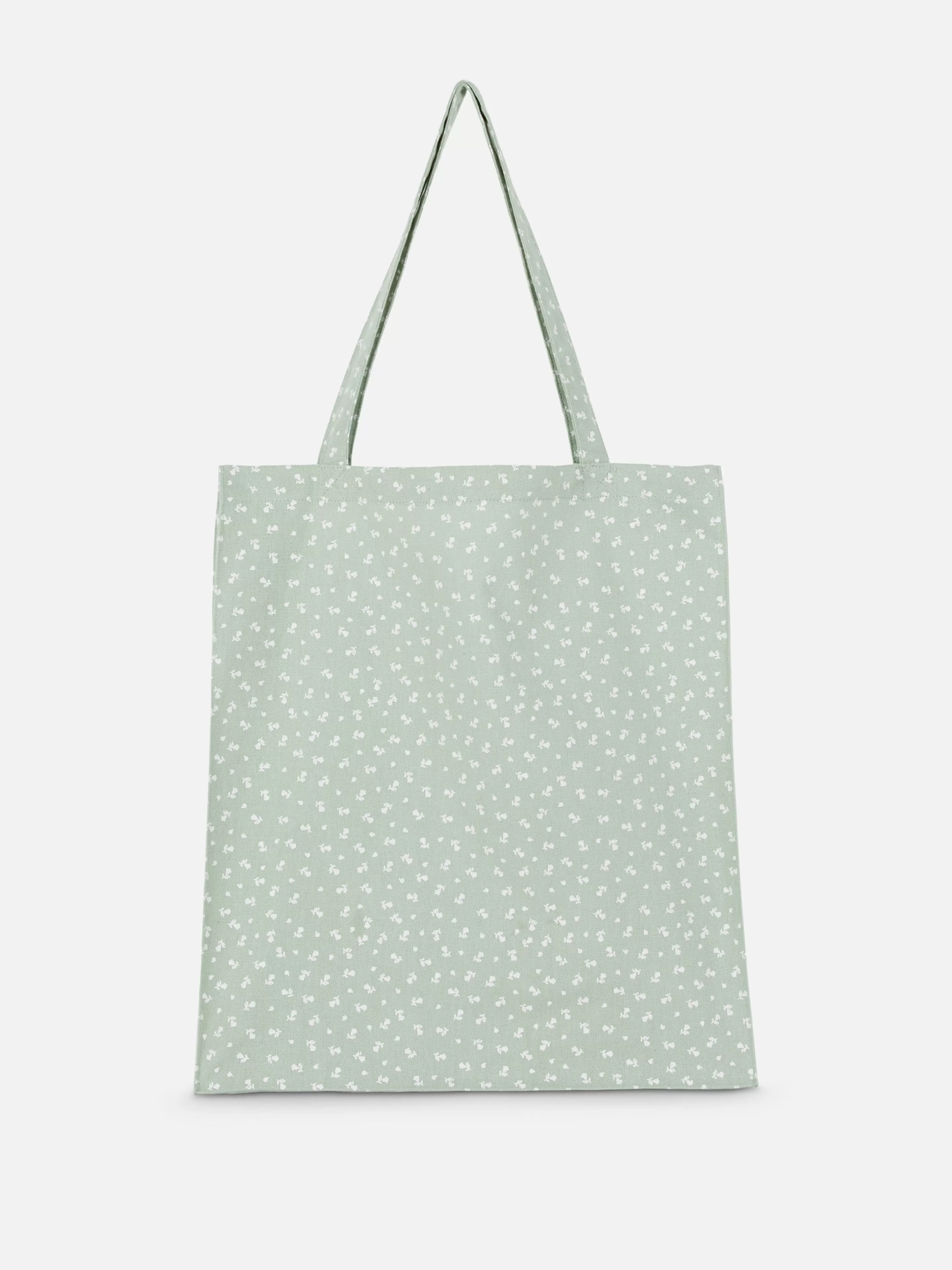 Mujer Primark Bolsos Y Monederos | Bolso Shopper De Lona De Algodón Con Diseño Floral