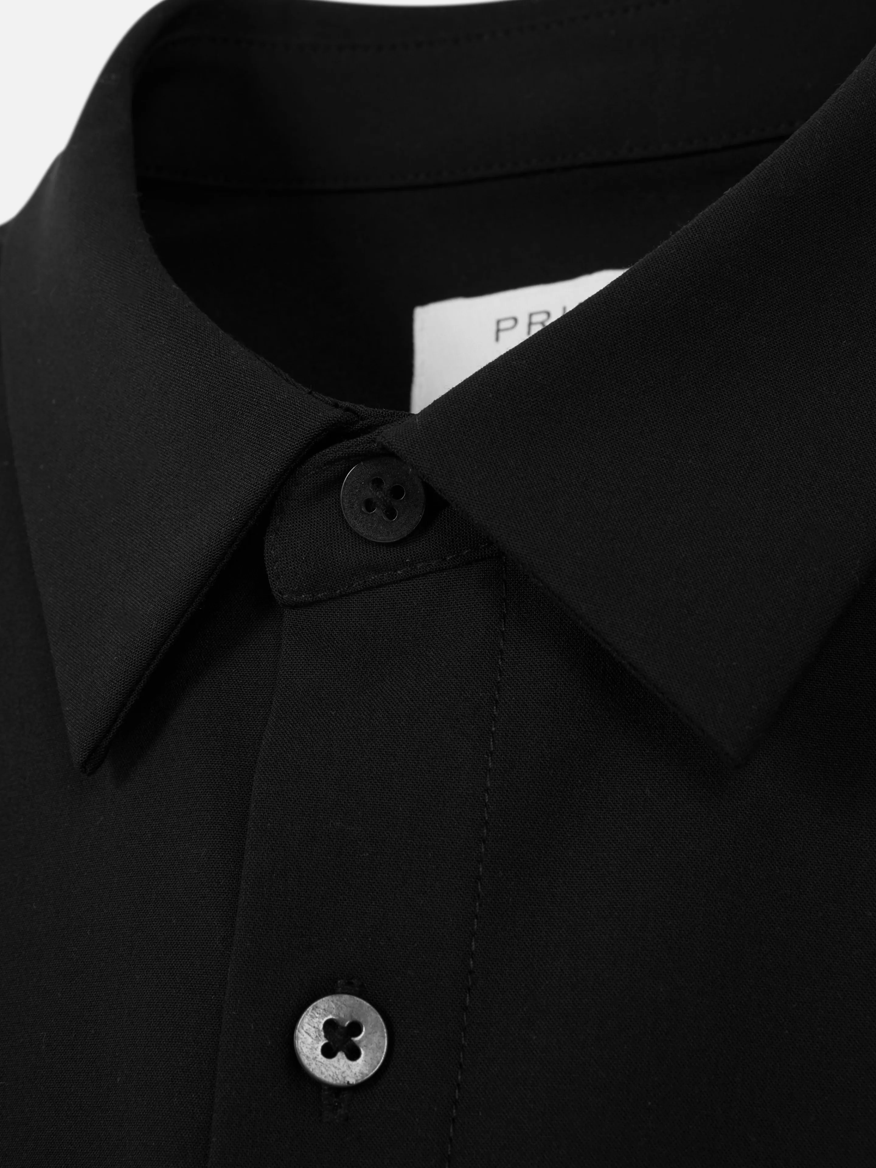 Hombre Primark Camisas | Camisa De Manga Corta Y Corte Cuadrado De Kem