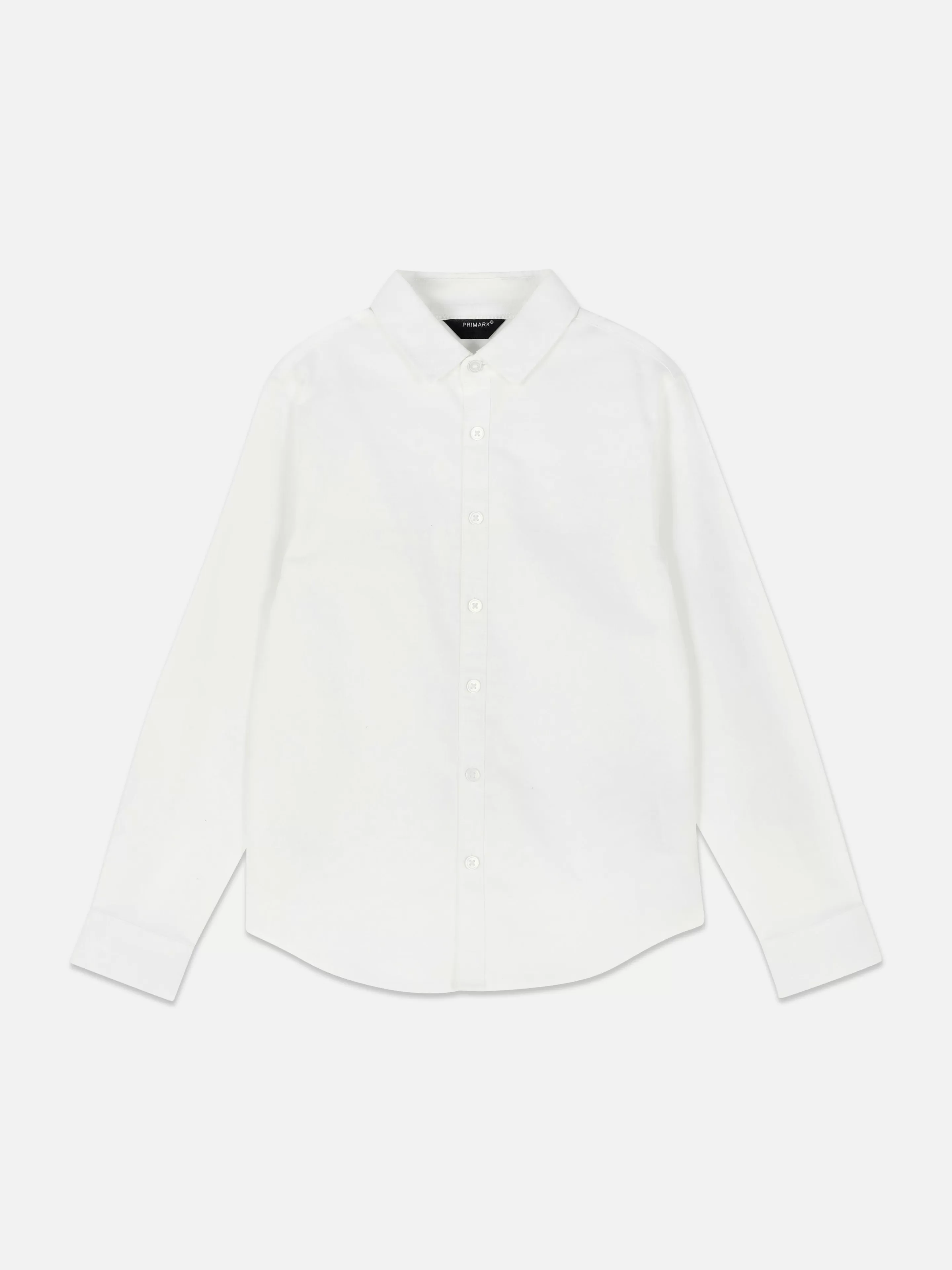 Niños Primark Camisas | Camisa Oxford De Manga Larga Para Niño Mayor