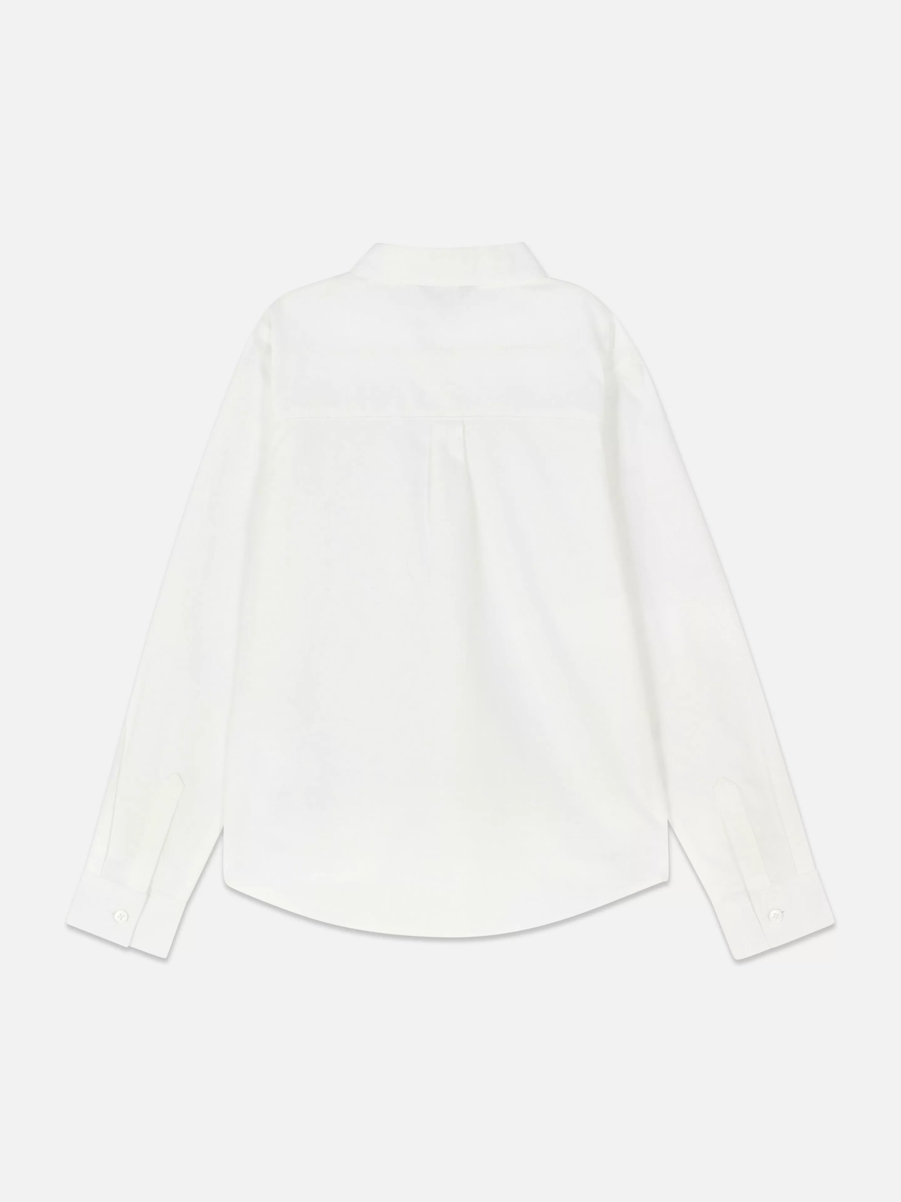 Niños Primark Camisas | Camisa Oxford De Manga Larga Para Niño Mayor