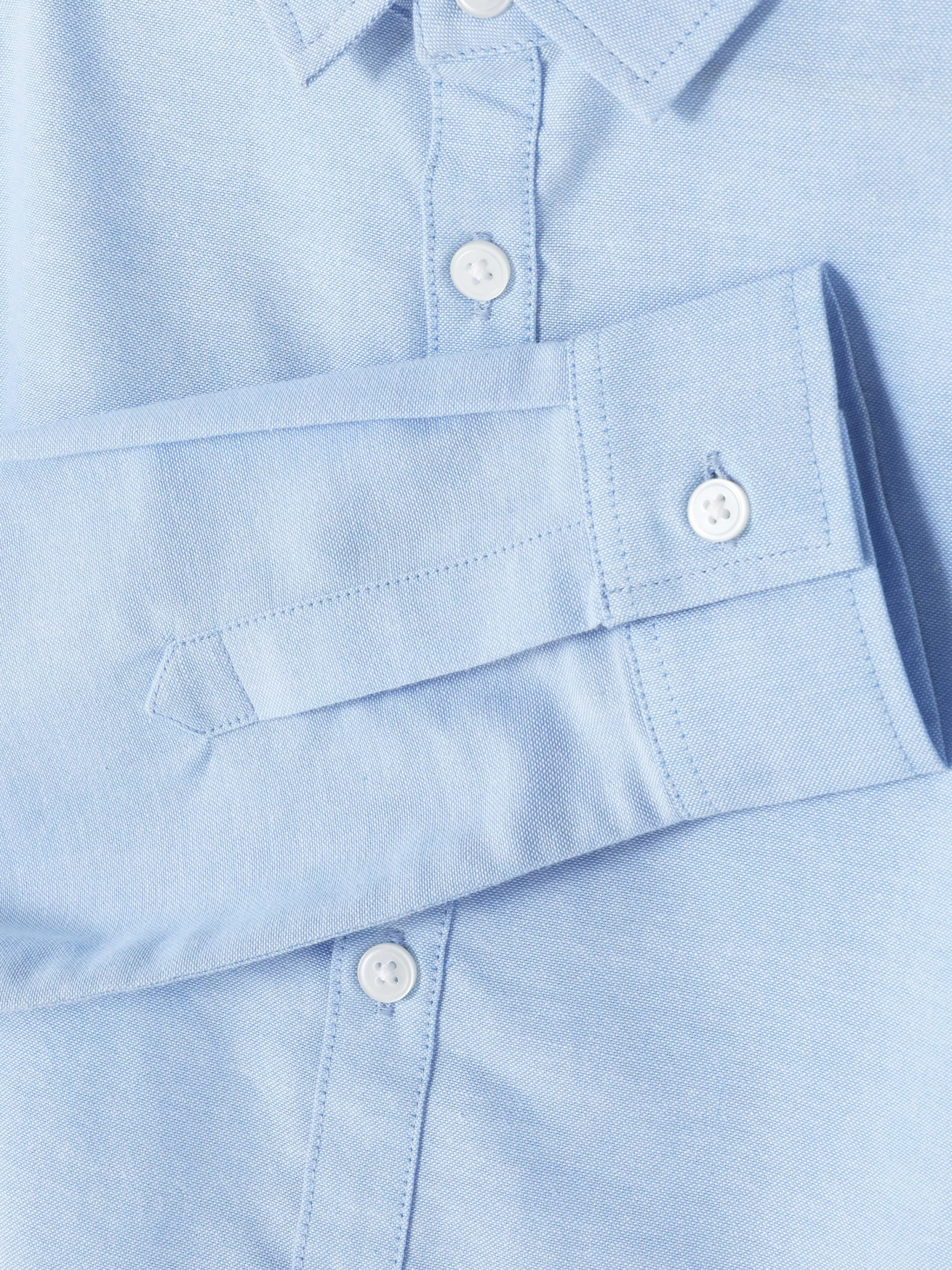 Niños Primark Camisas | Camisa Oxford De Manga Larga Para Niño Mayor