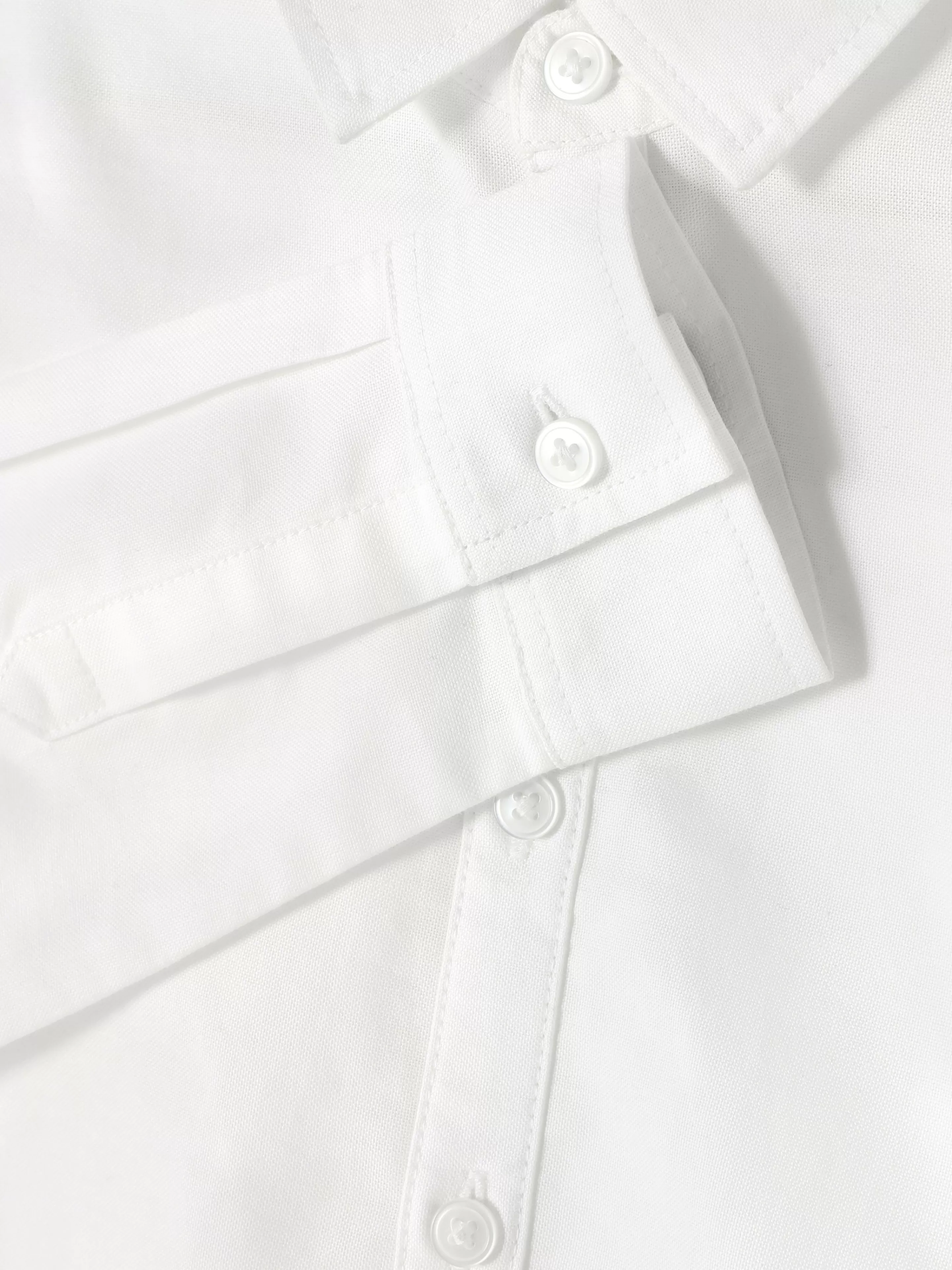 Niños Primark Camisas | Camisa Oxford De Manga Larga Para Niño Mayor
