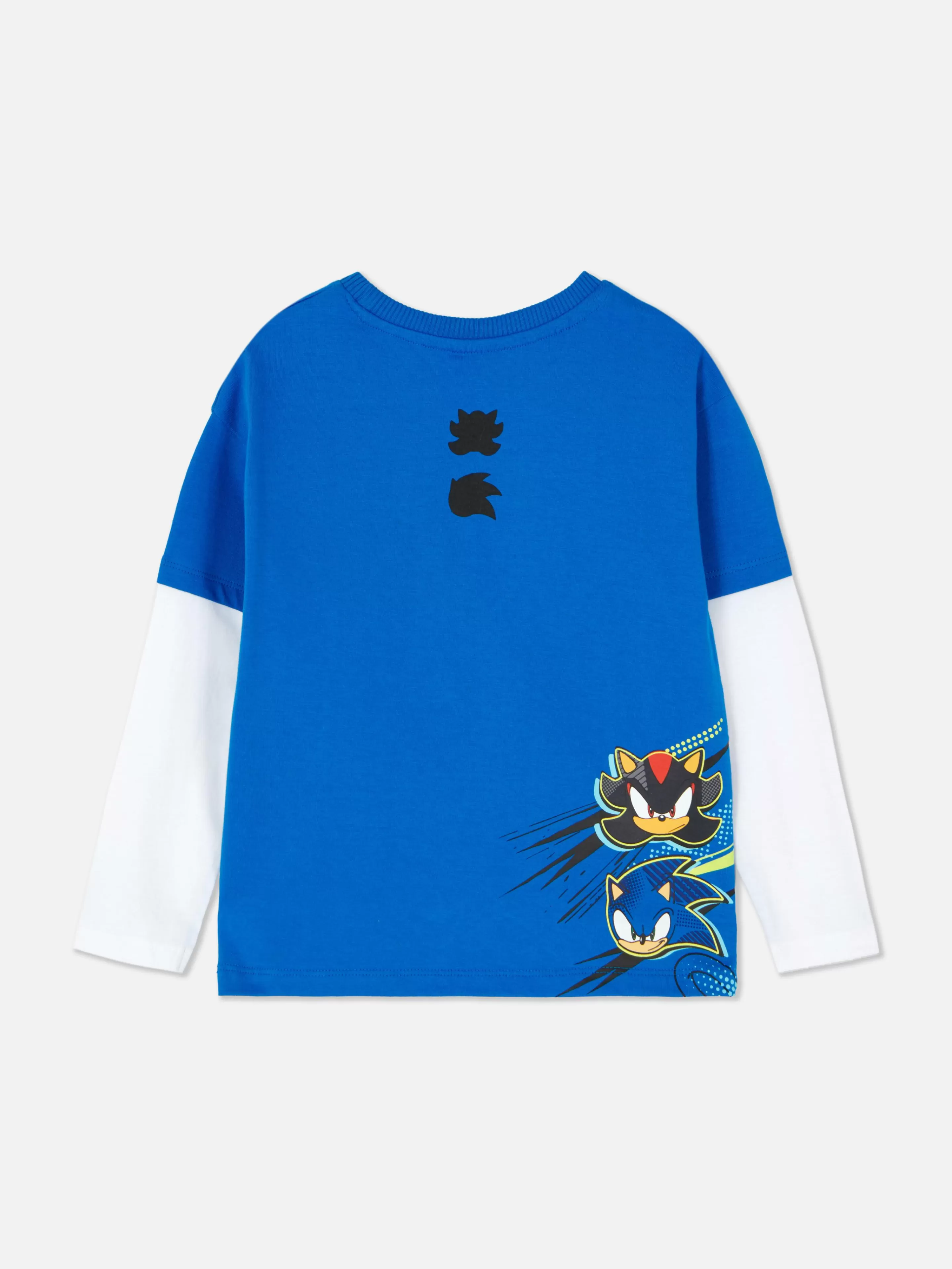 Niños Primark Tops Y Camisetas | Camiseta Bicolor De Sonic, El Erizo