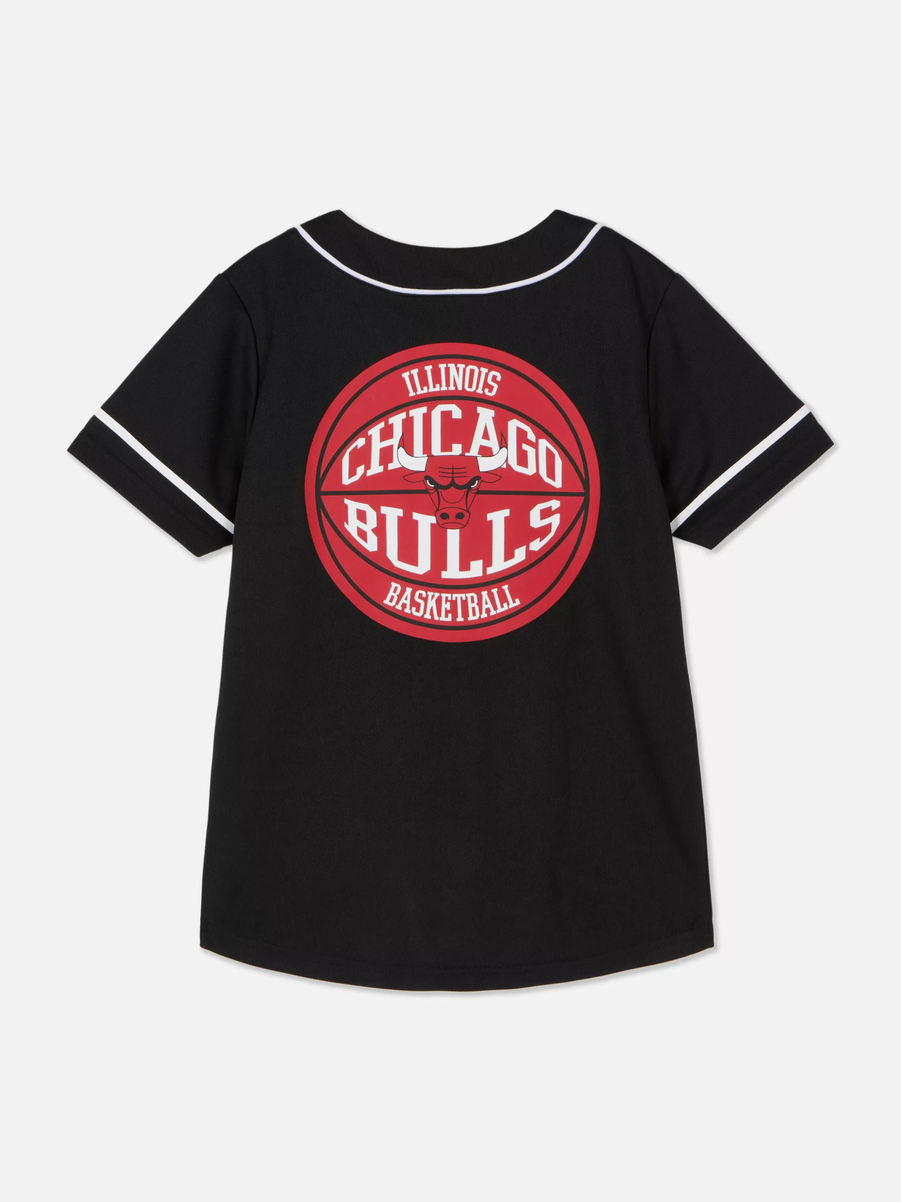 Niños Primark Tops Y Camisetas | Camiseta Con Botones De Los Chicago Bulls De La NBA