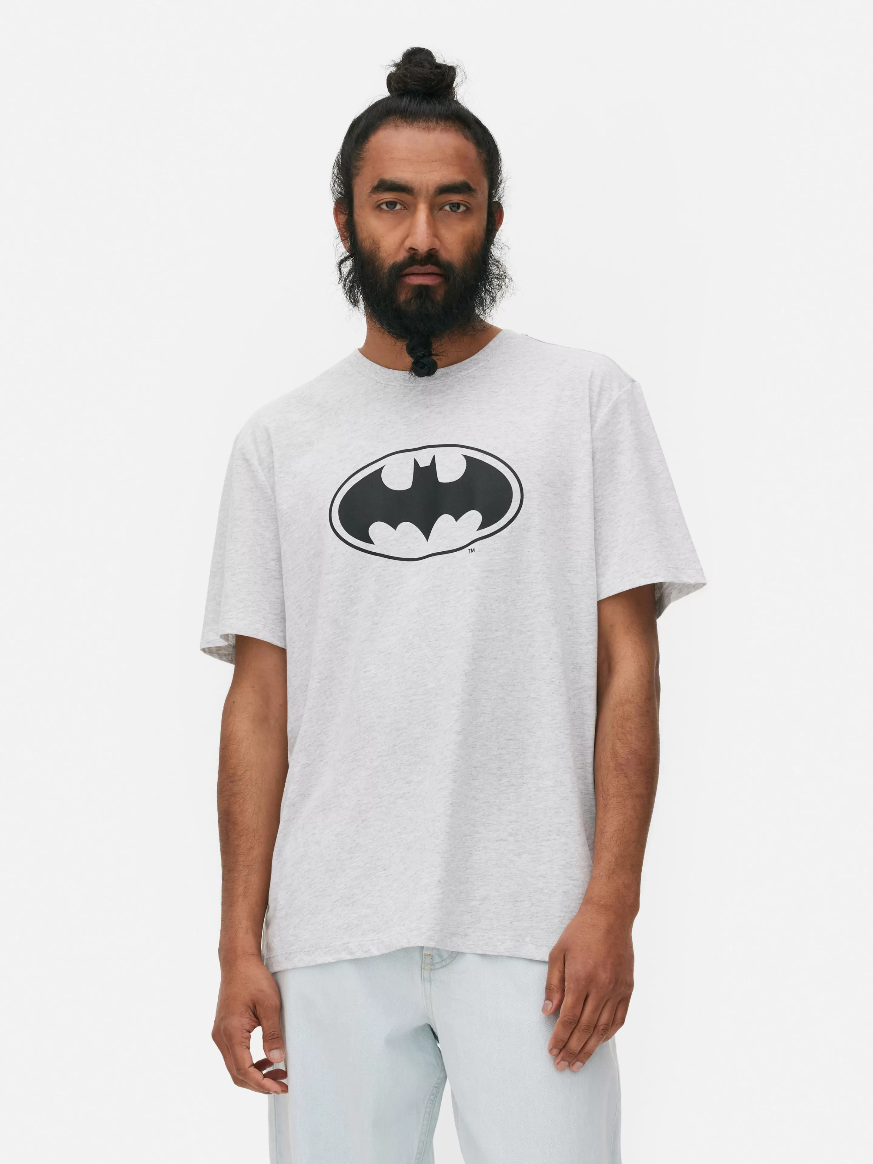 Hombre Primark Camisetas Y Sudaderas Con Estampado Gráfico | Tops Y Camisetas | Camiseta Con El Logotipo De Batman