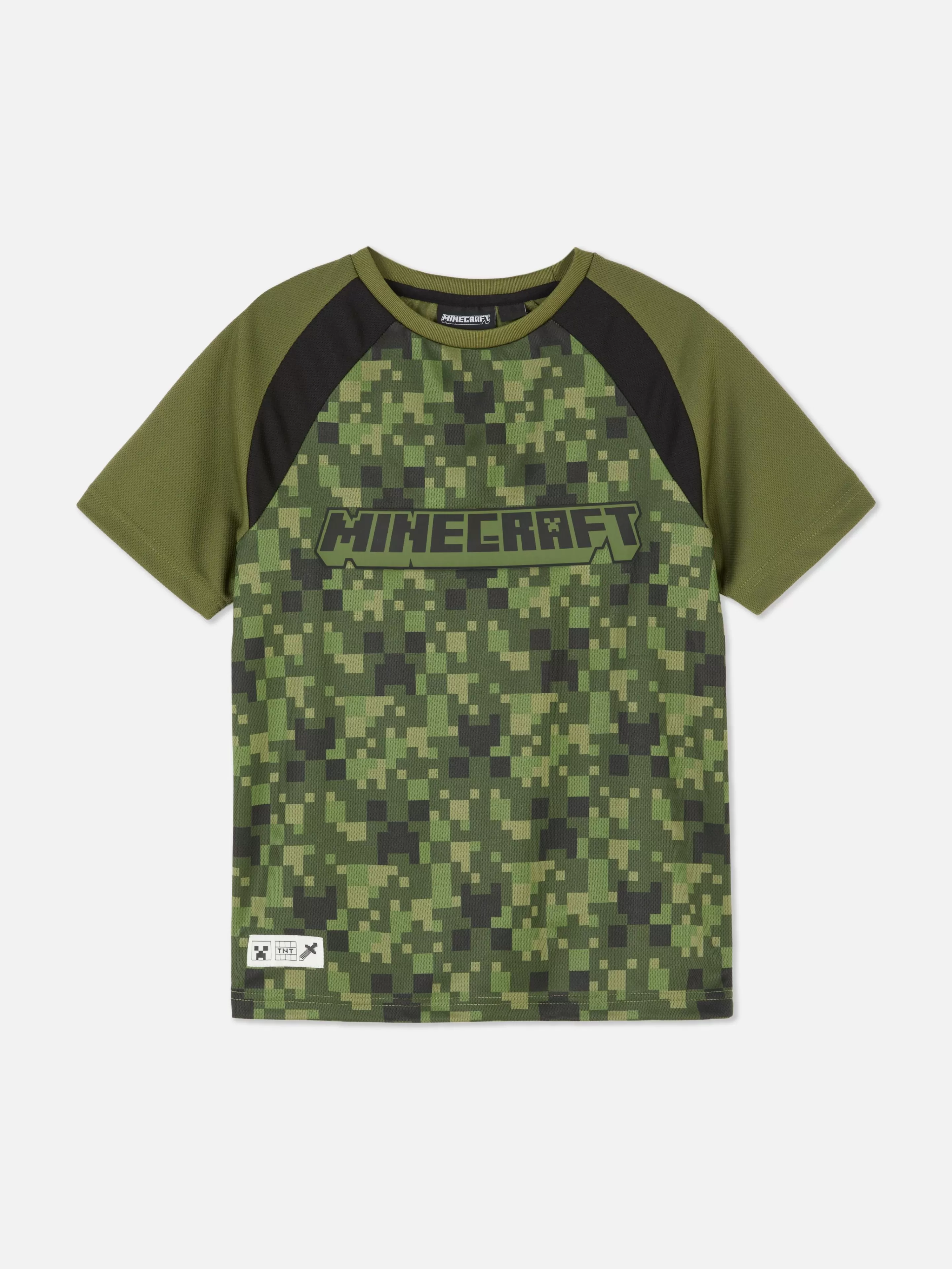 Niños Primark Tops Y Camisetas | Camiseta Con El Logotipo De Minecraft