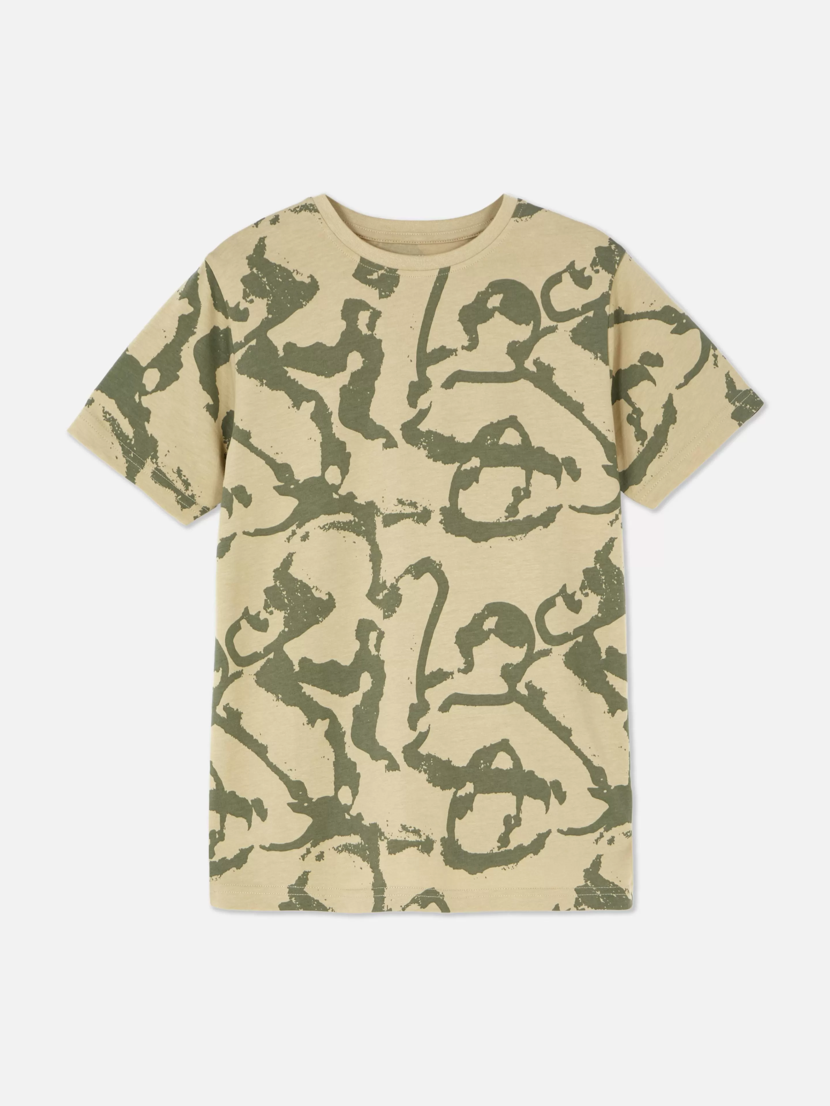 Niños Primark Tops Y Camisetas | Camiseta De Manga Corta Con Estampado Gráfico