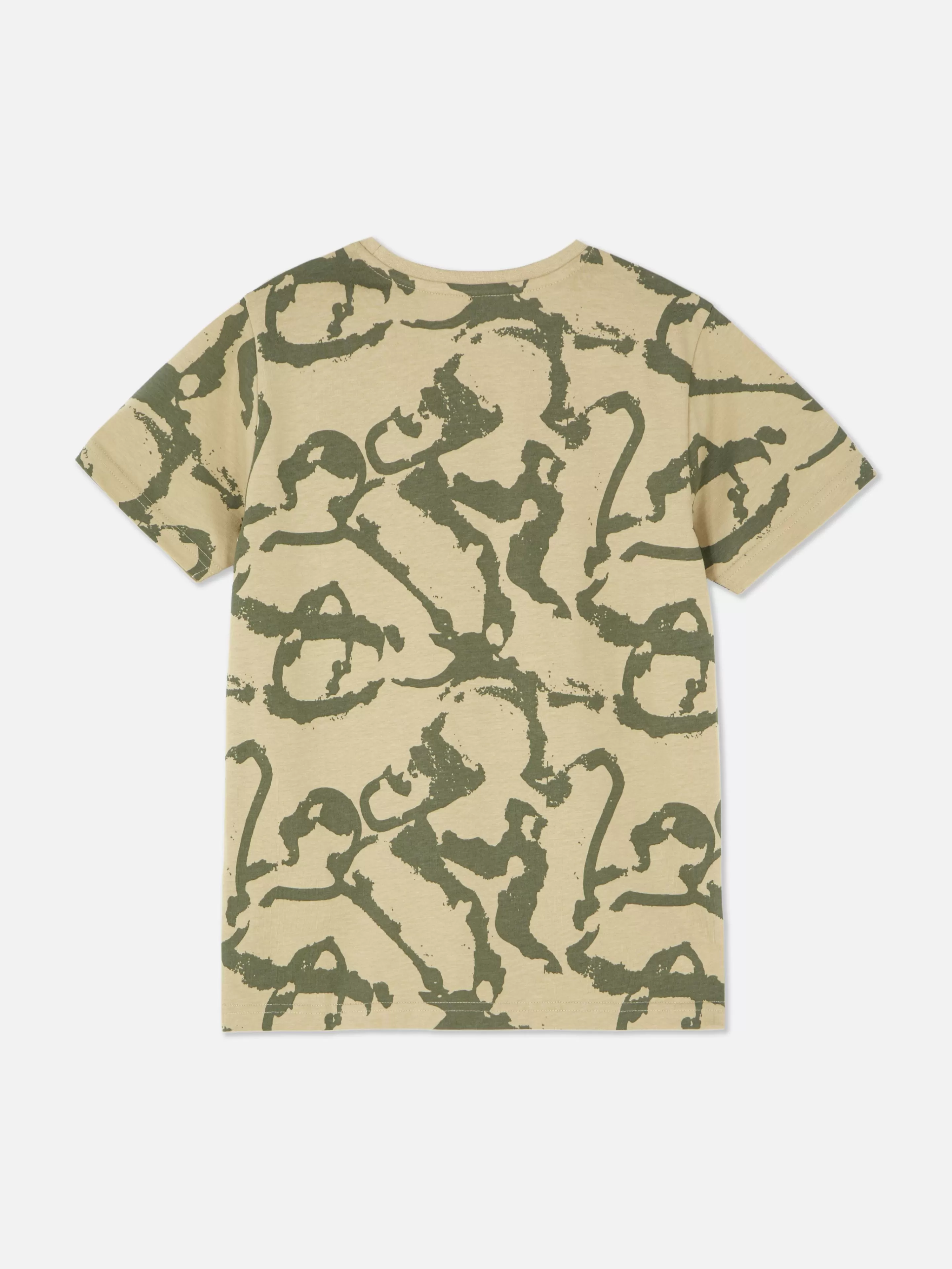 Niños Primark Tops Y Camisetas | Camiseta De Manga Corta Con Estampado Gráfico
