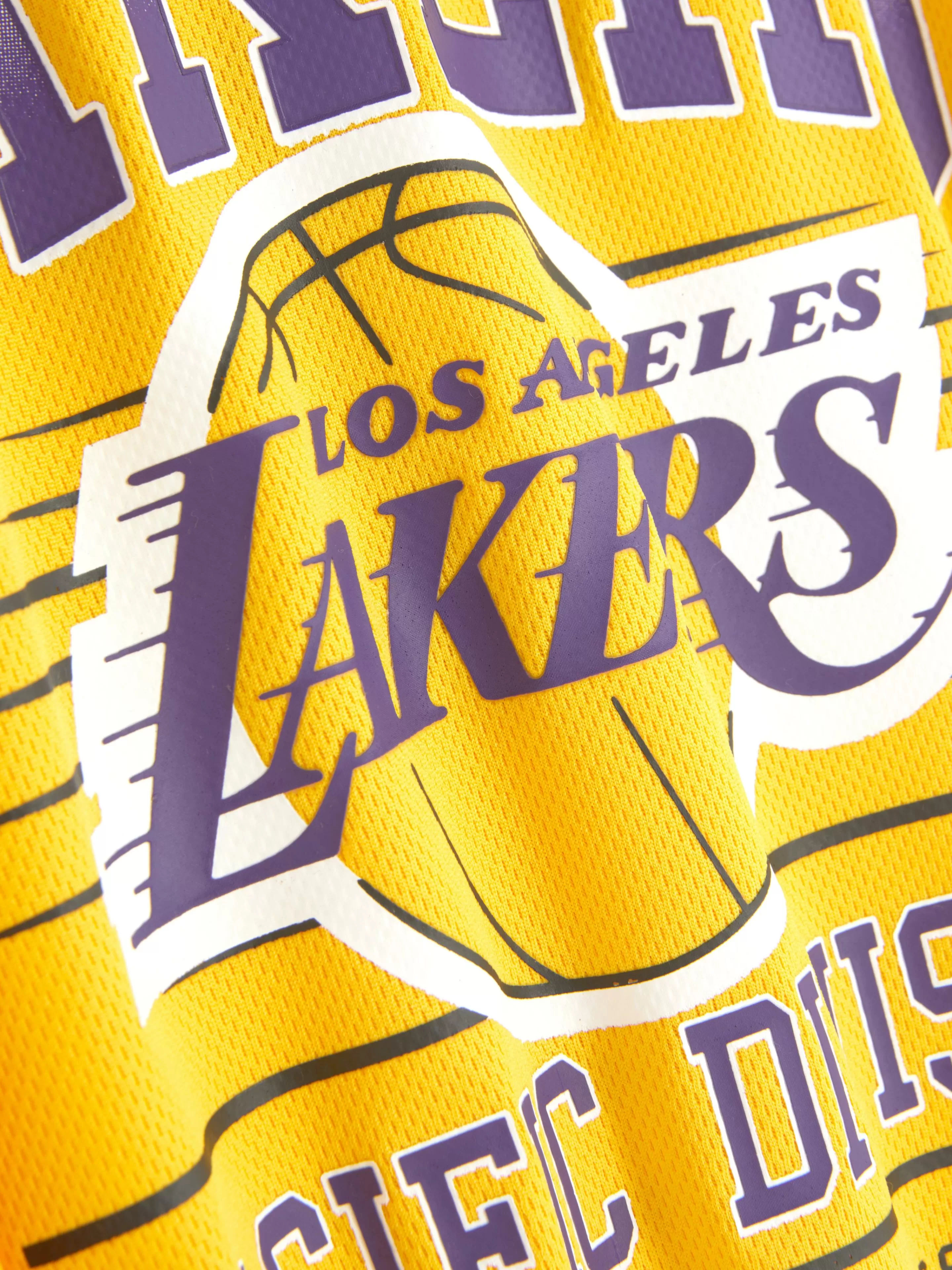Niños Primark Tops Y Camisetas | Camiseta De Manga Corta De Los Angeles Lakers