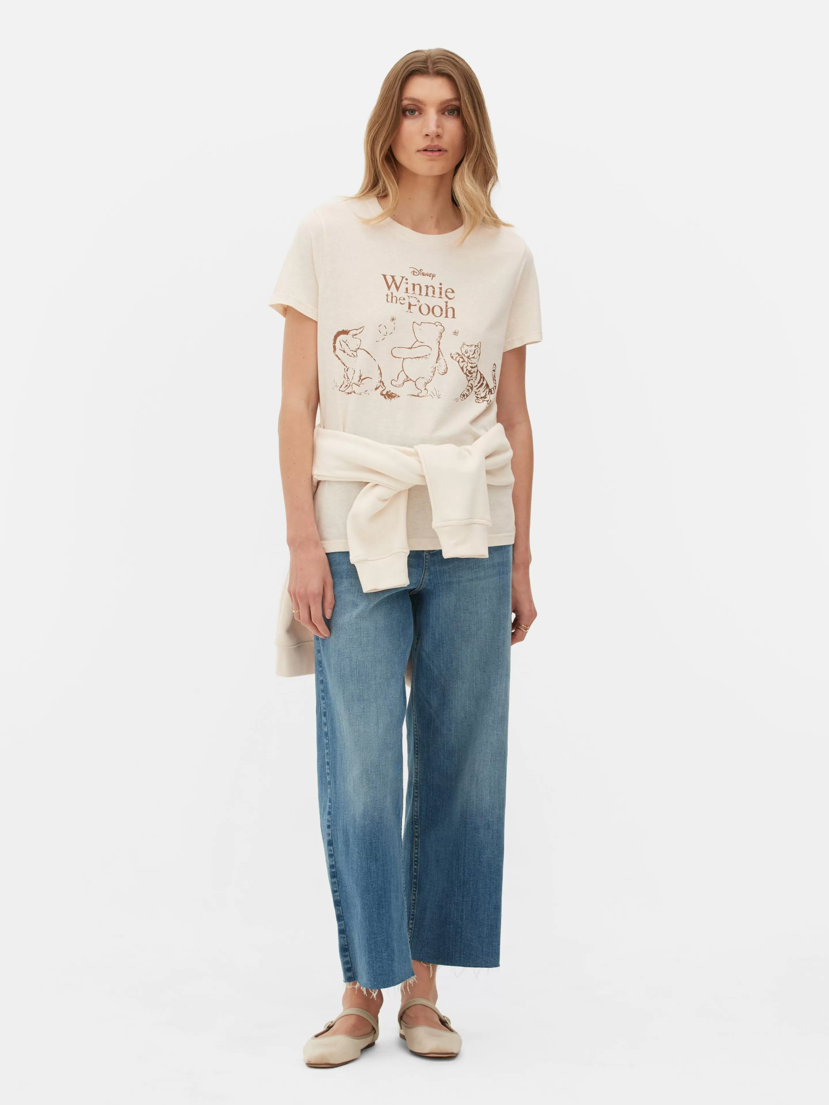Mujer Primark Tops Y Camisetas | Camiseta De Manga Corta De Winnie The Pooh De Disney