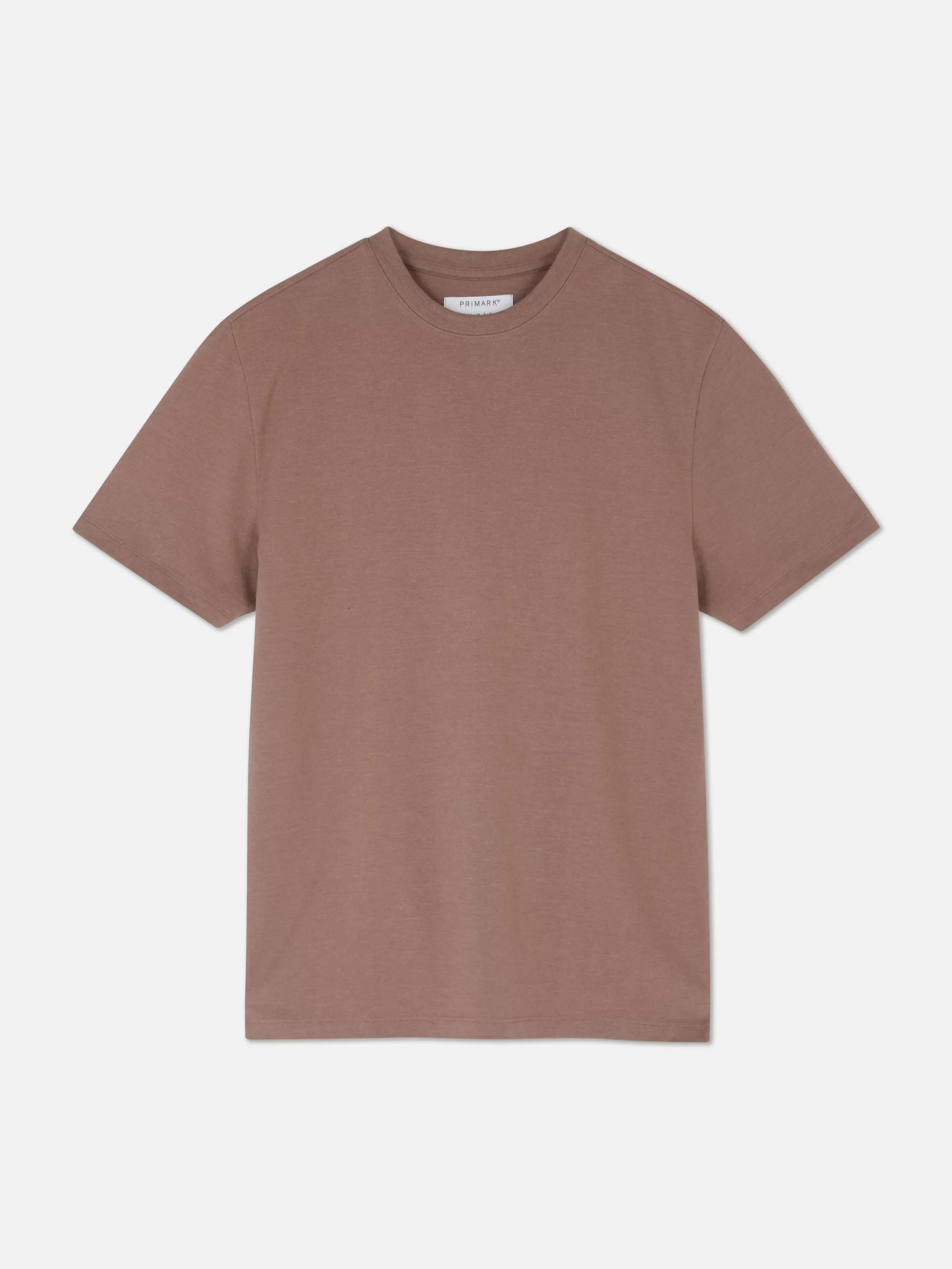 Hombre Primark Tops Y Camisetas | Camiseta De Manga Corta Y Corte Entallado