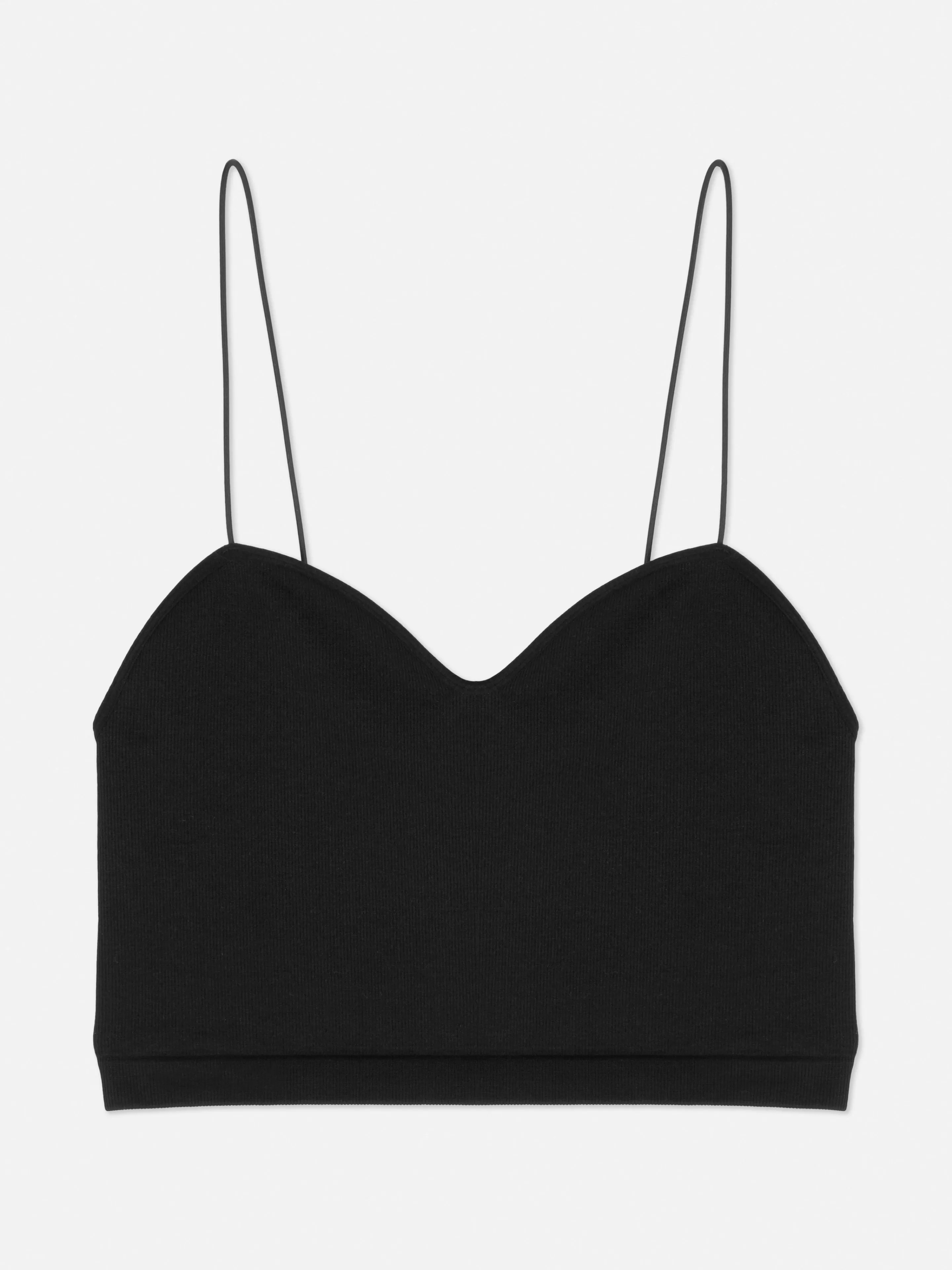 Mujer Primark Tops Y Camisetas | Camiseta De Tirantes Corta Sin Costuras De Rita Ora