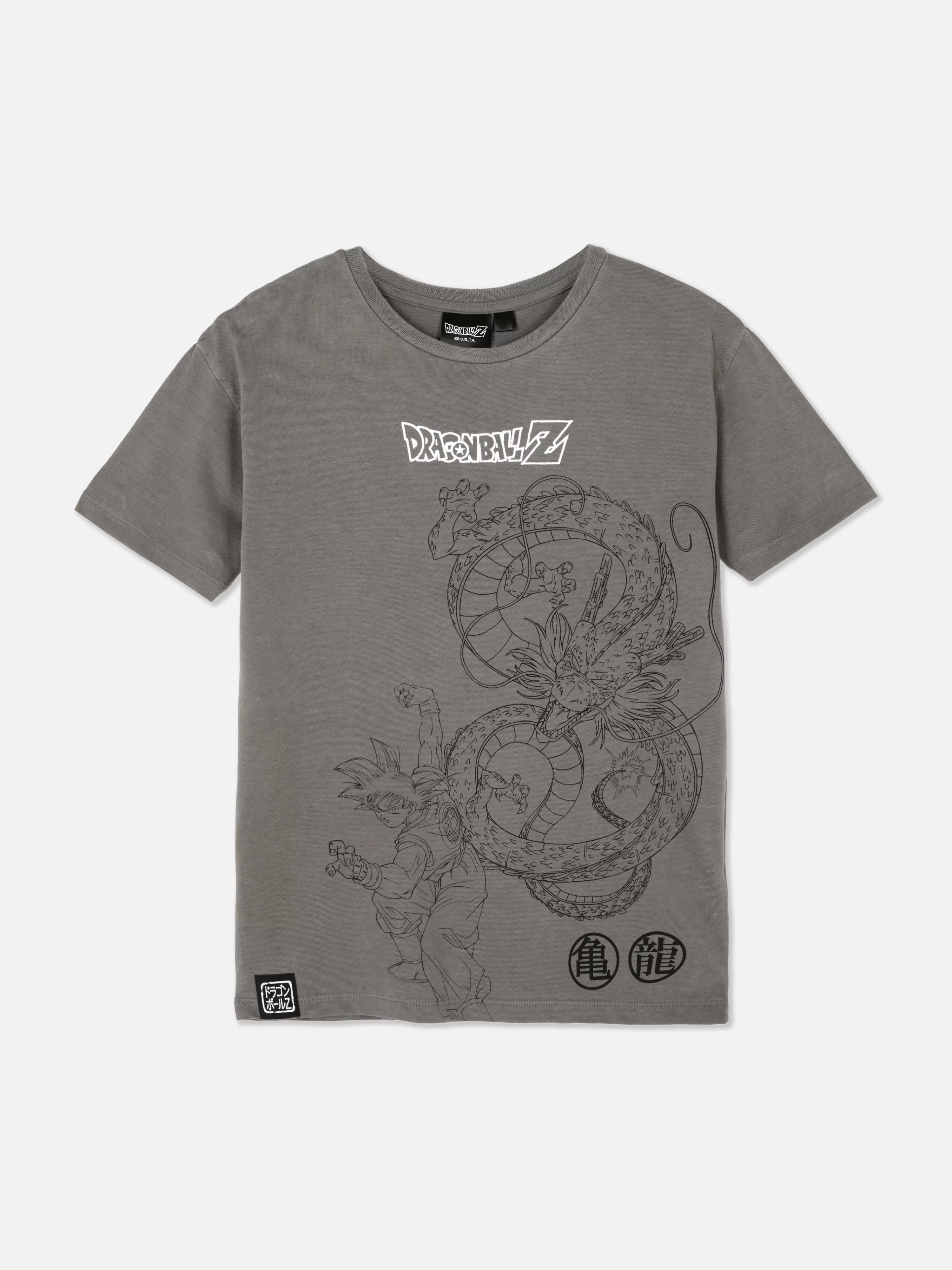 Niños Primark Tops Y Camisetas | Camiseta Gráfica De Manga Corta De Dragon Ball Z