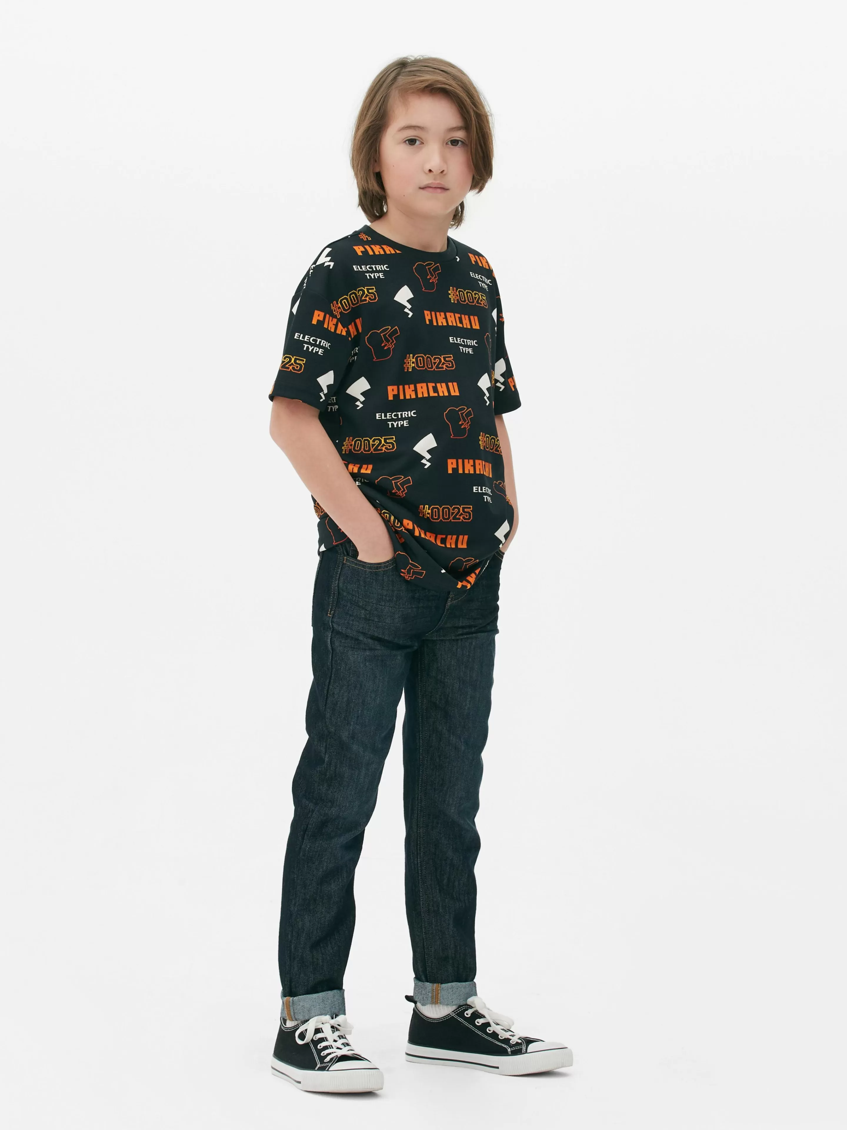 Niños Primark Tops Y Camisetas | Camiseta Pokémon Pikachu Electric Type