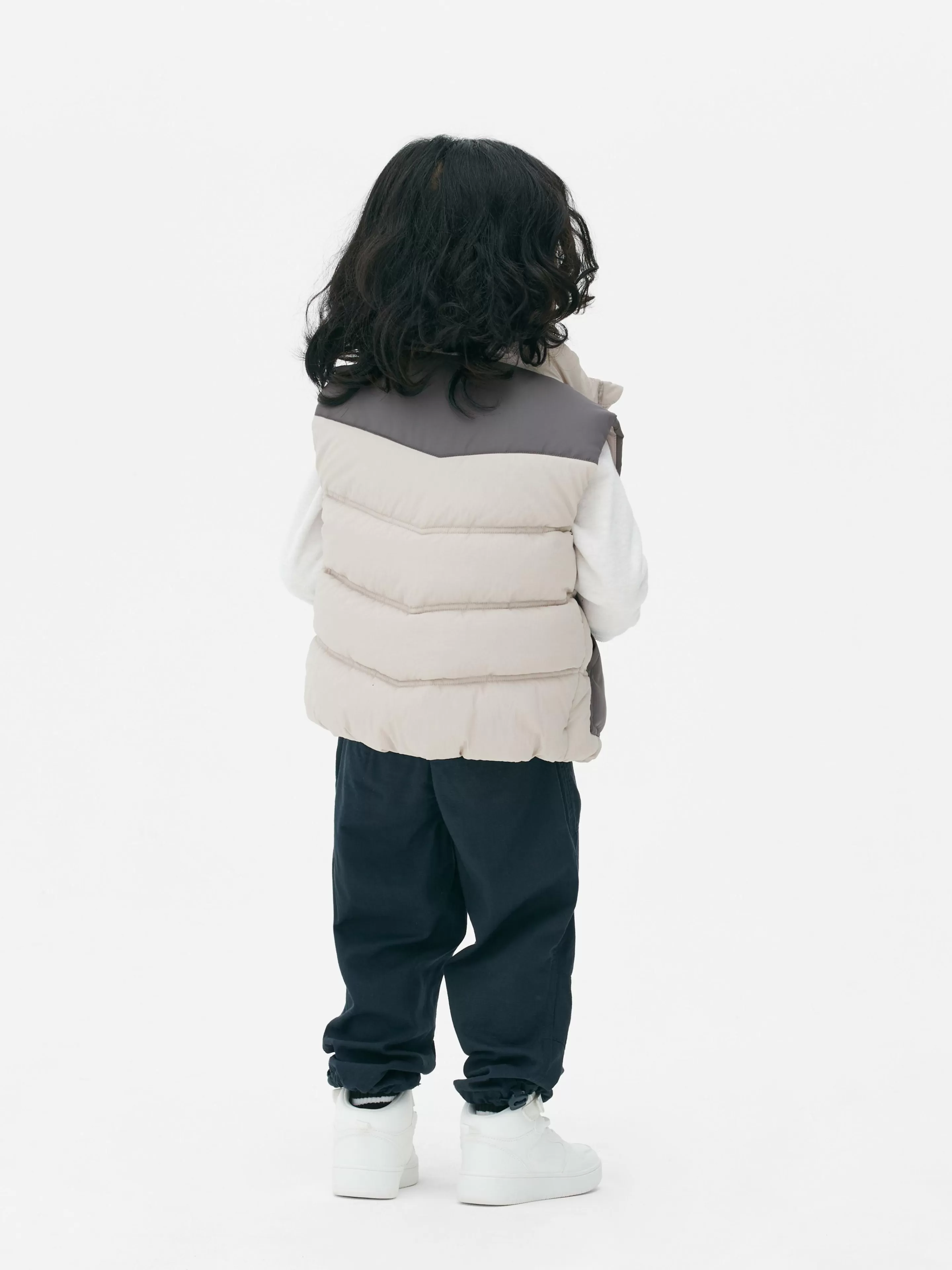 Niños Primark Abrigos Y Chaquetas | Chaleco Con Bloques De Color