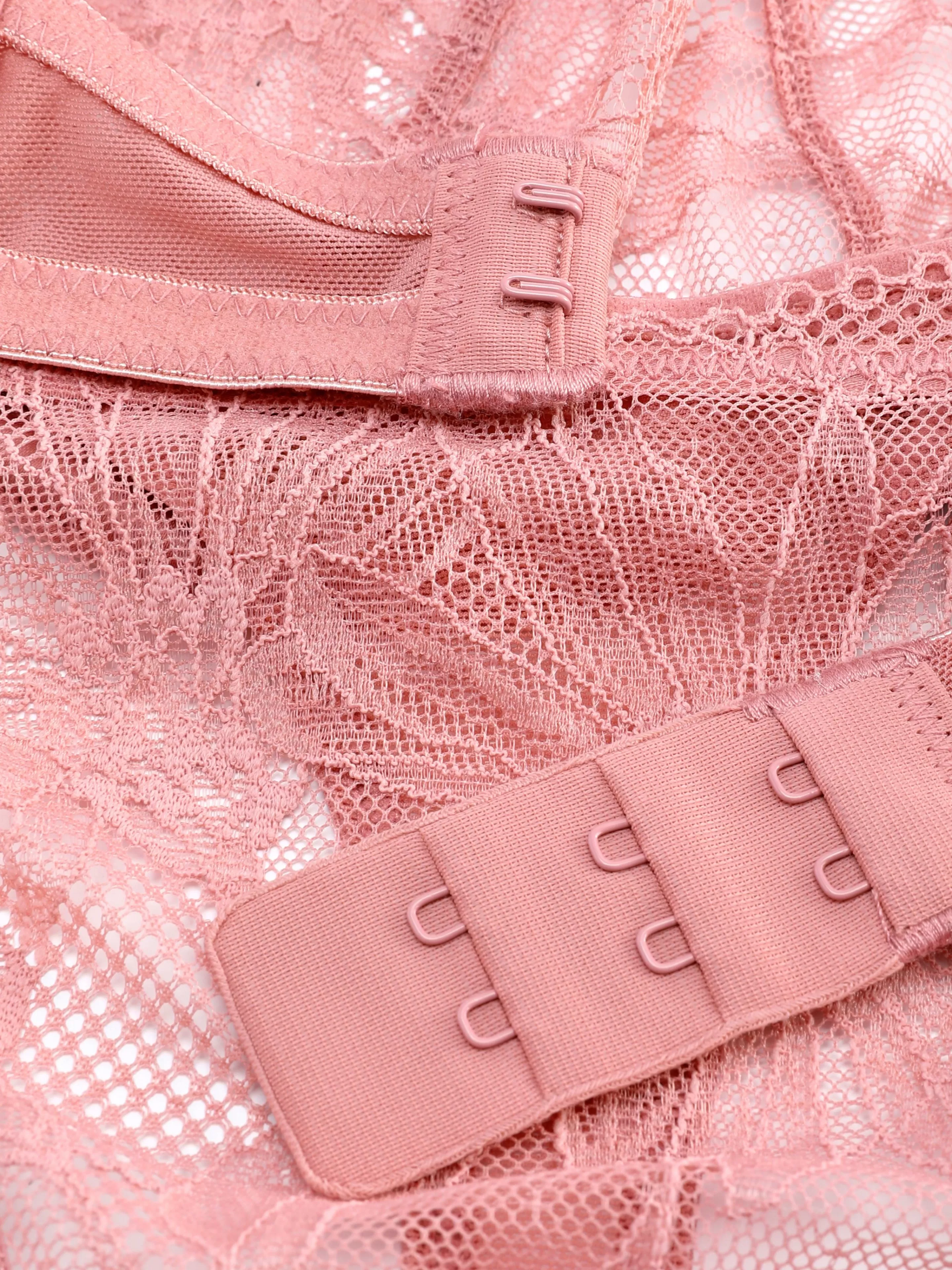 Mujer Primark Sets De Lencería | Conjunto De Sujetador Sin Relleno Y Tanga De Encaje