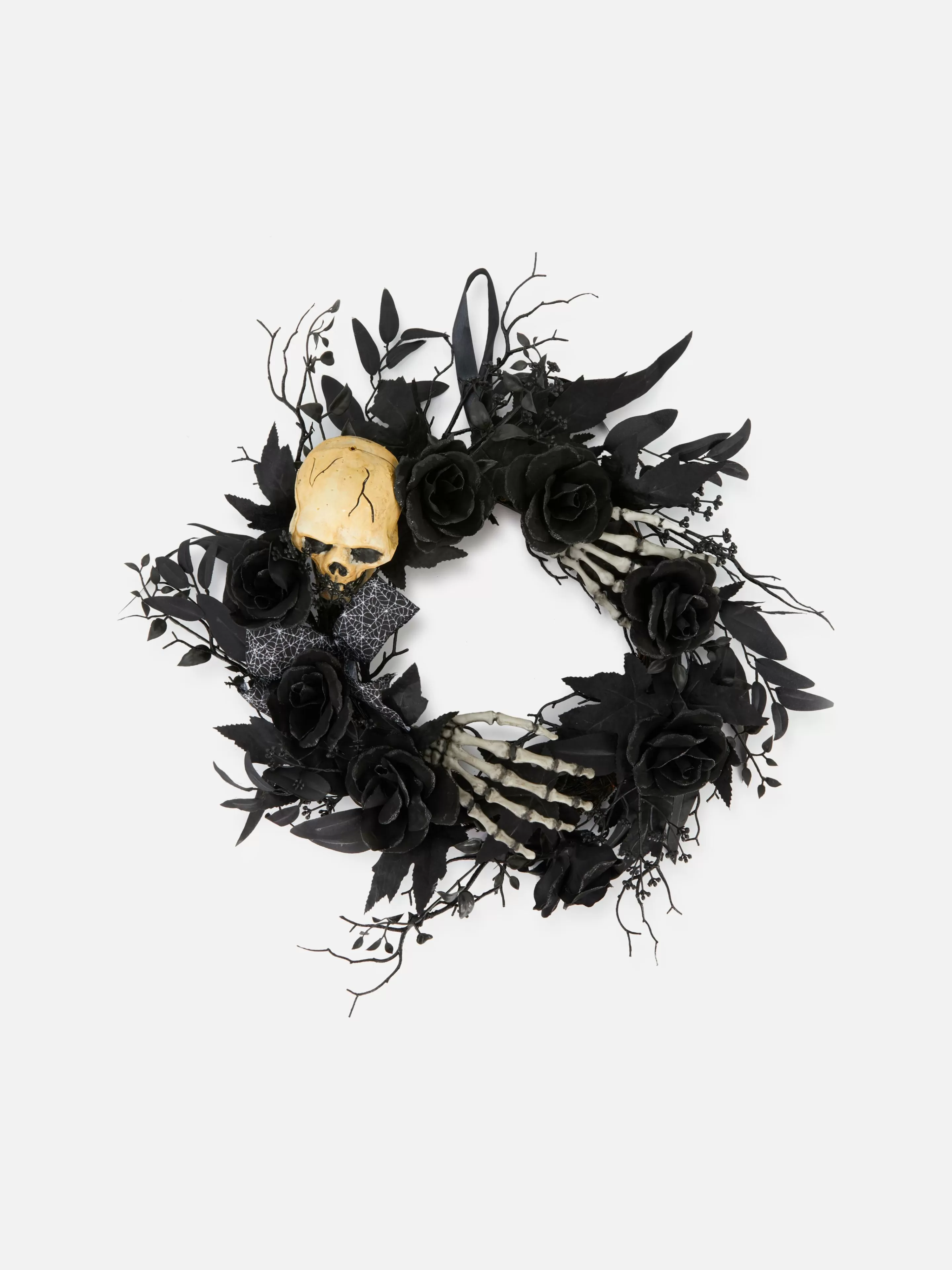 Primark Decoración Y Regalos De Halloween | Plantas Y Flores Artificiales | Corona De Rosas Y Calaveras De Halloween
