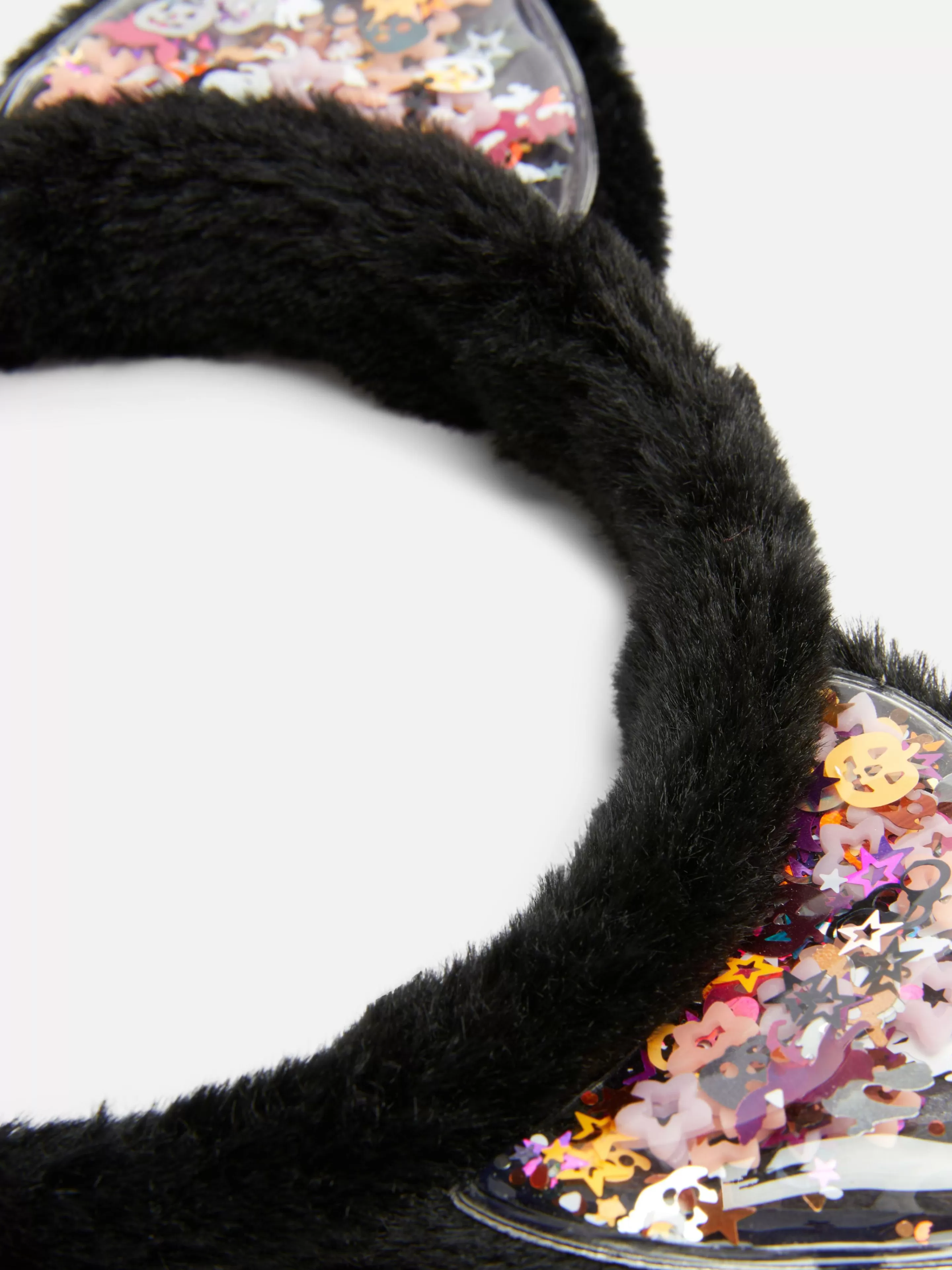 Primark Disfraces De Halloween Infantiles | Accesorios De Halloween | Diadema Con Orejas De Gato De Pelo Para Halloween