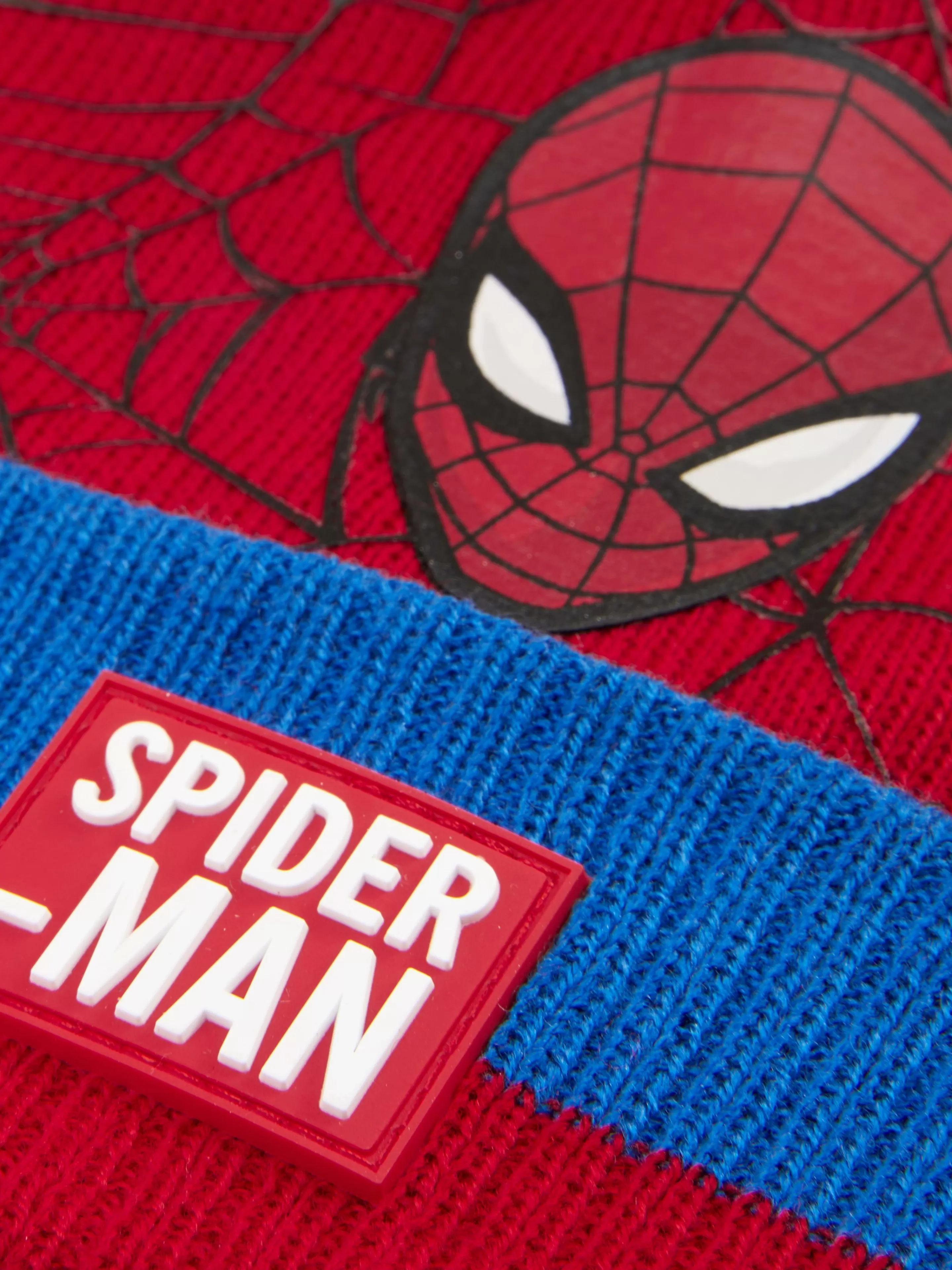 Niños Primark Gorros, Sombreros, Guantes Y Bufandas | Gorro De Punto Con Pompón De Spiderman De Marvel