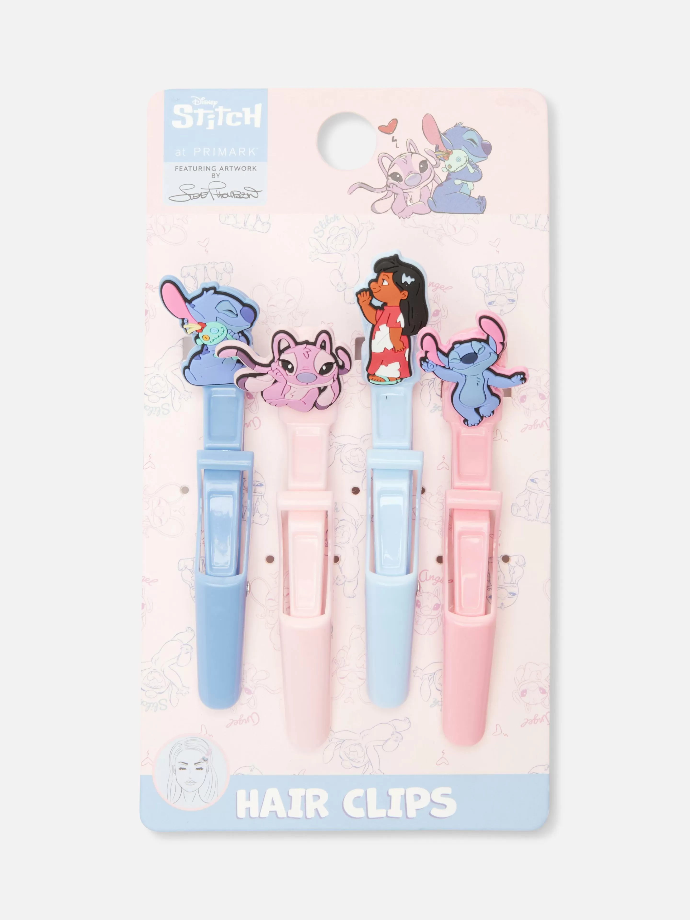 Mujer Primark Accesorios Para El Pelo | Horquillas Para Cabello De Lilo Y Stitch De Disney