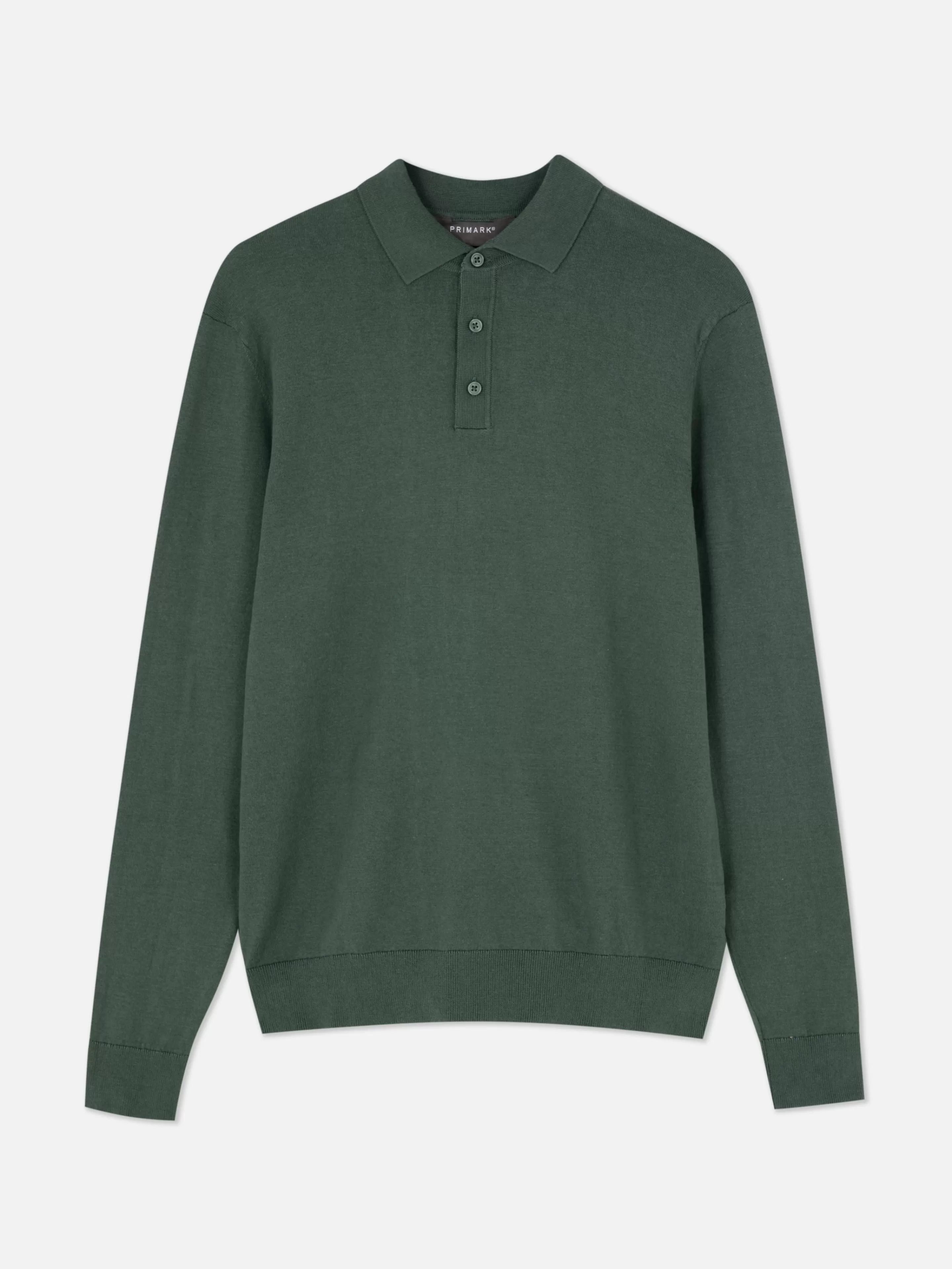 Hombre Primark Jerseys Y Cárdigans | Jersey Tipo Polo De Manga Larga
