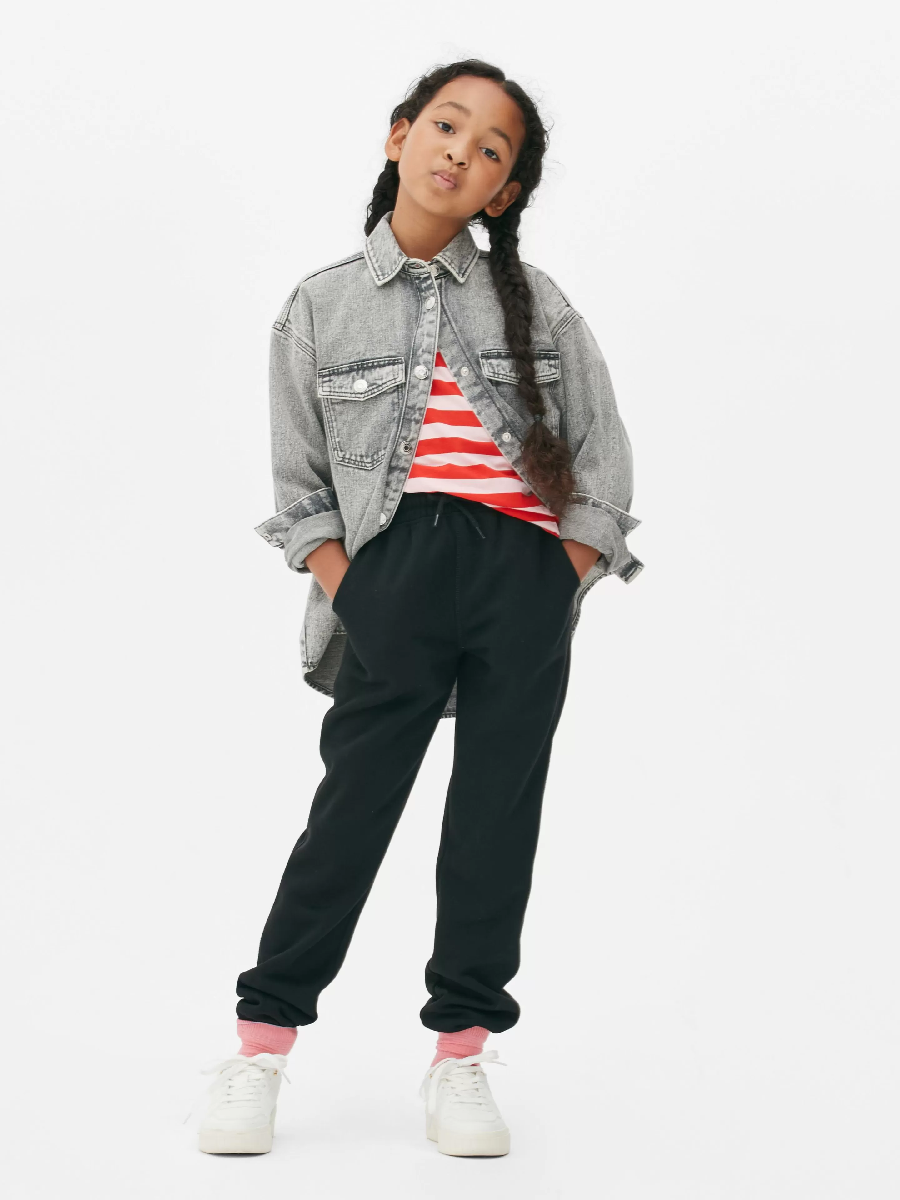 Niños Primark Pantalones De Chándal | Jogger Con Bajos Ajustados Y Cordón Para Niño Mayor