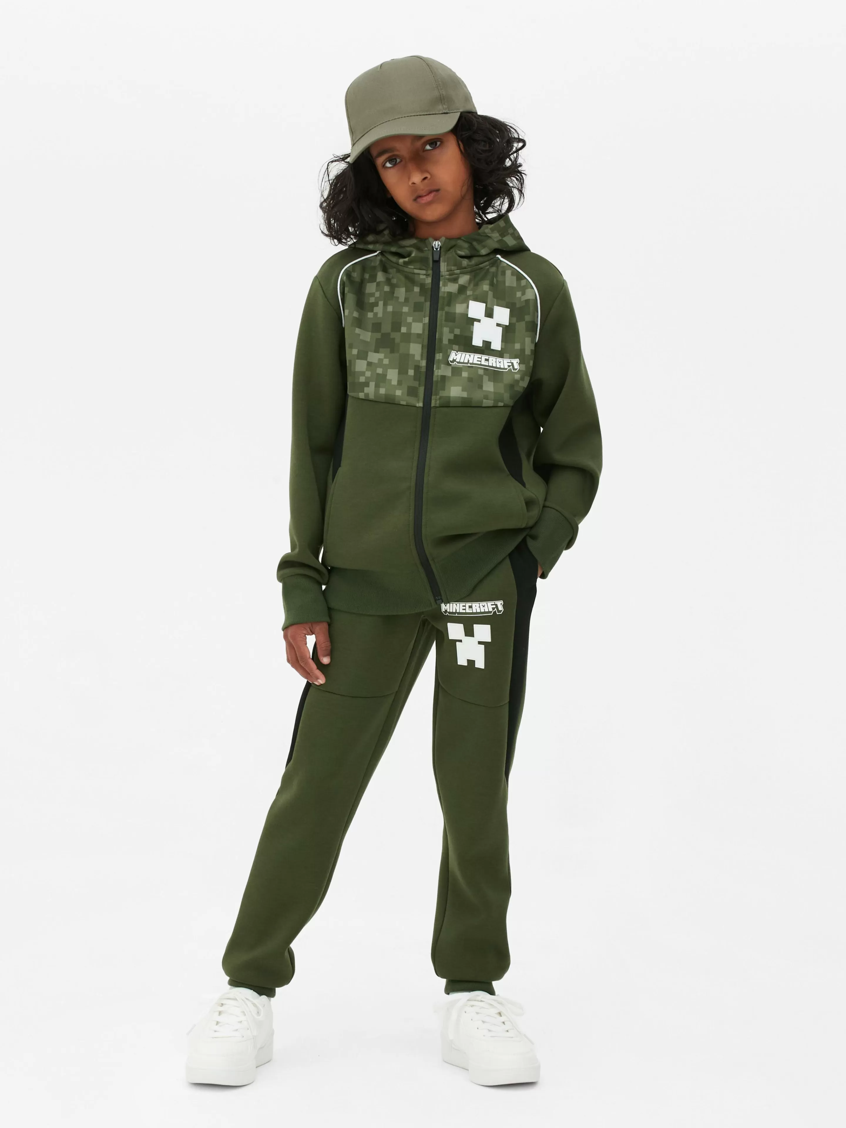 Niños Primark Pantalones De Chándal | Joggers Bicolor Combinables De Minecraft
