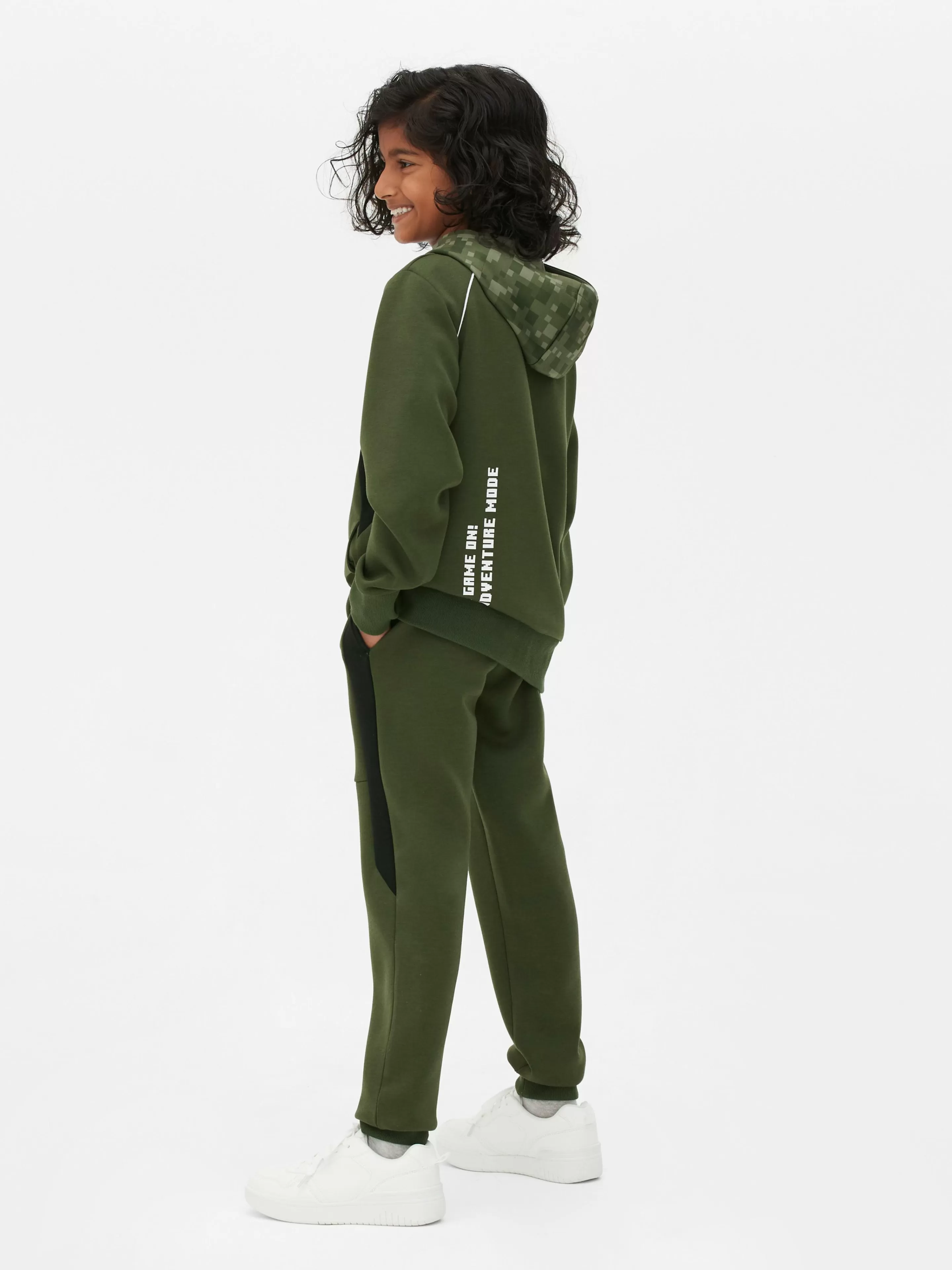 Niños Primark Pantalones De Chándal | Joggers Bicolor Combinables De Minecraft