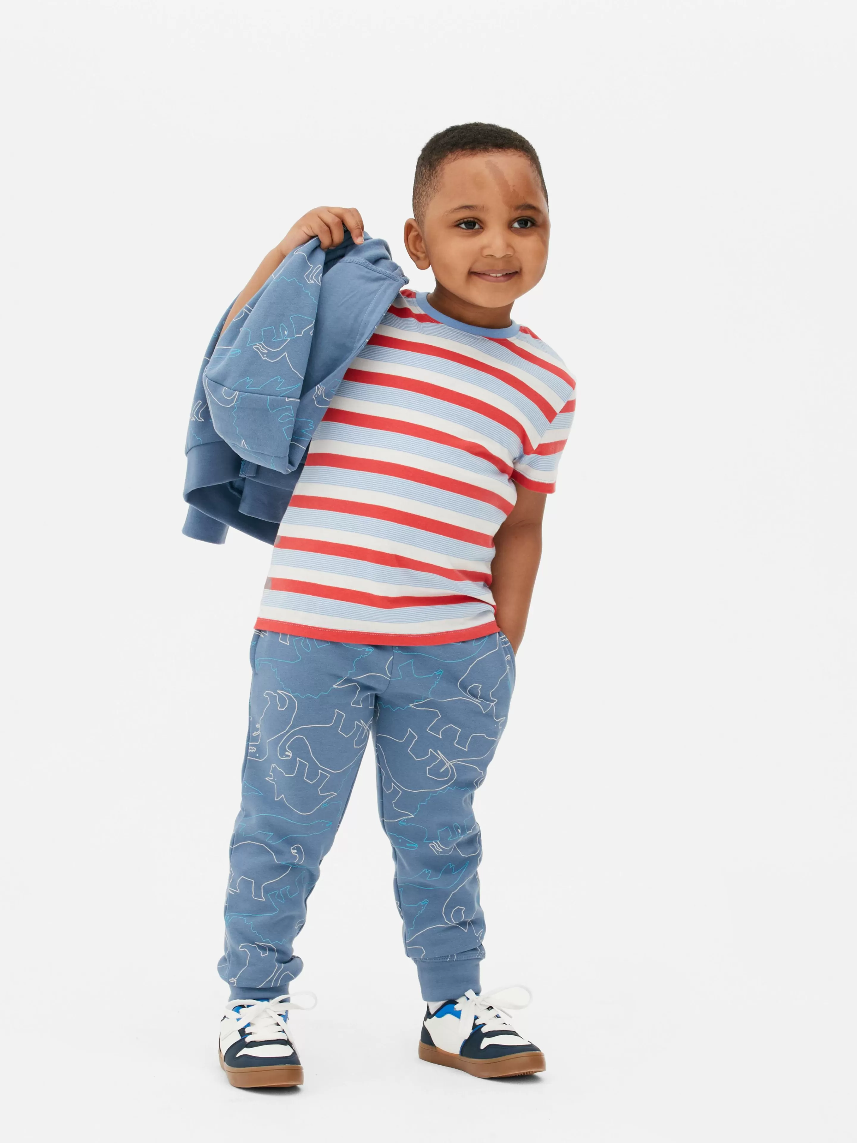 Niños Primark Pantalones De Chándal | Joggers Con Cordón De Ajuste Y Estampado Gráfico