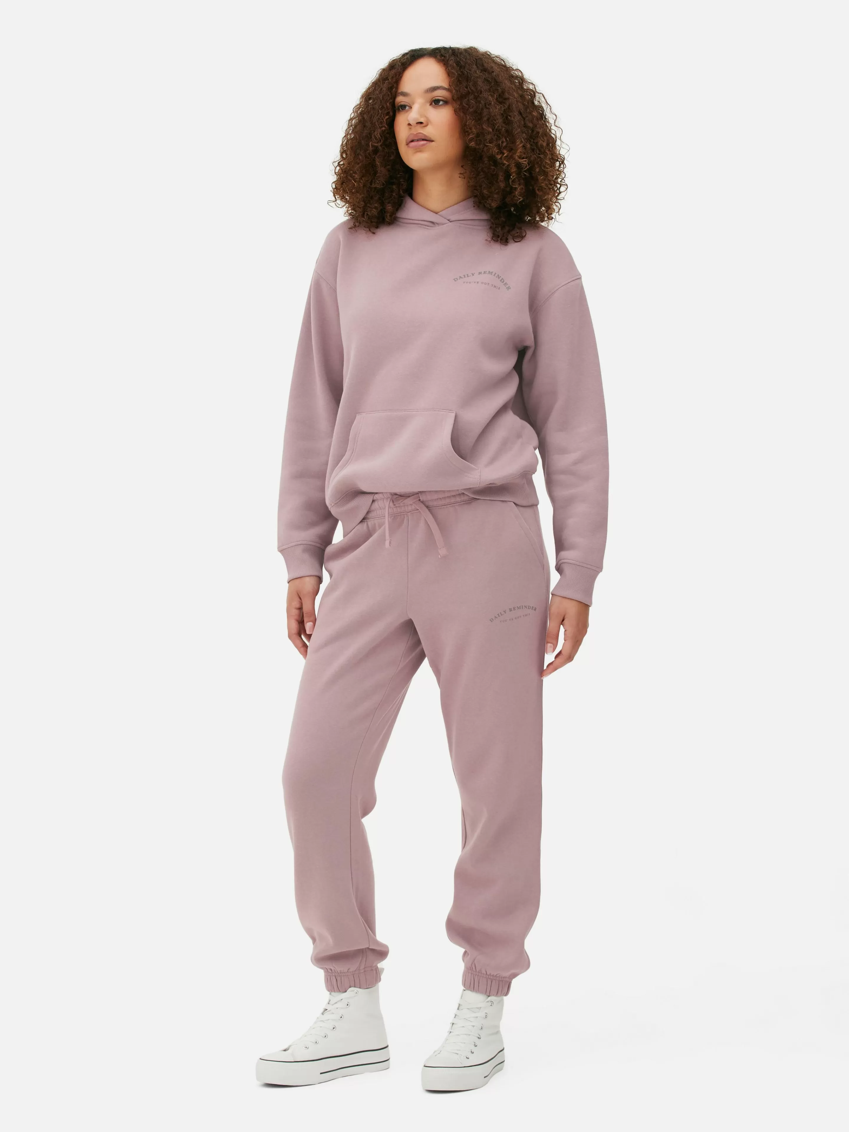 Mujer Primark Pantalones De Chándal | Joggers Con Cordón De Ajuste Y Estampado Gráfico