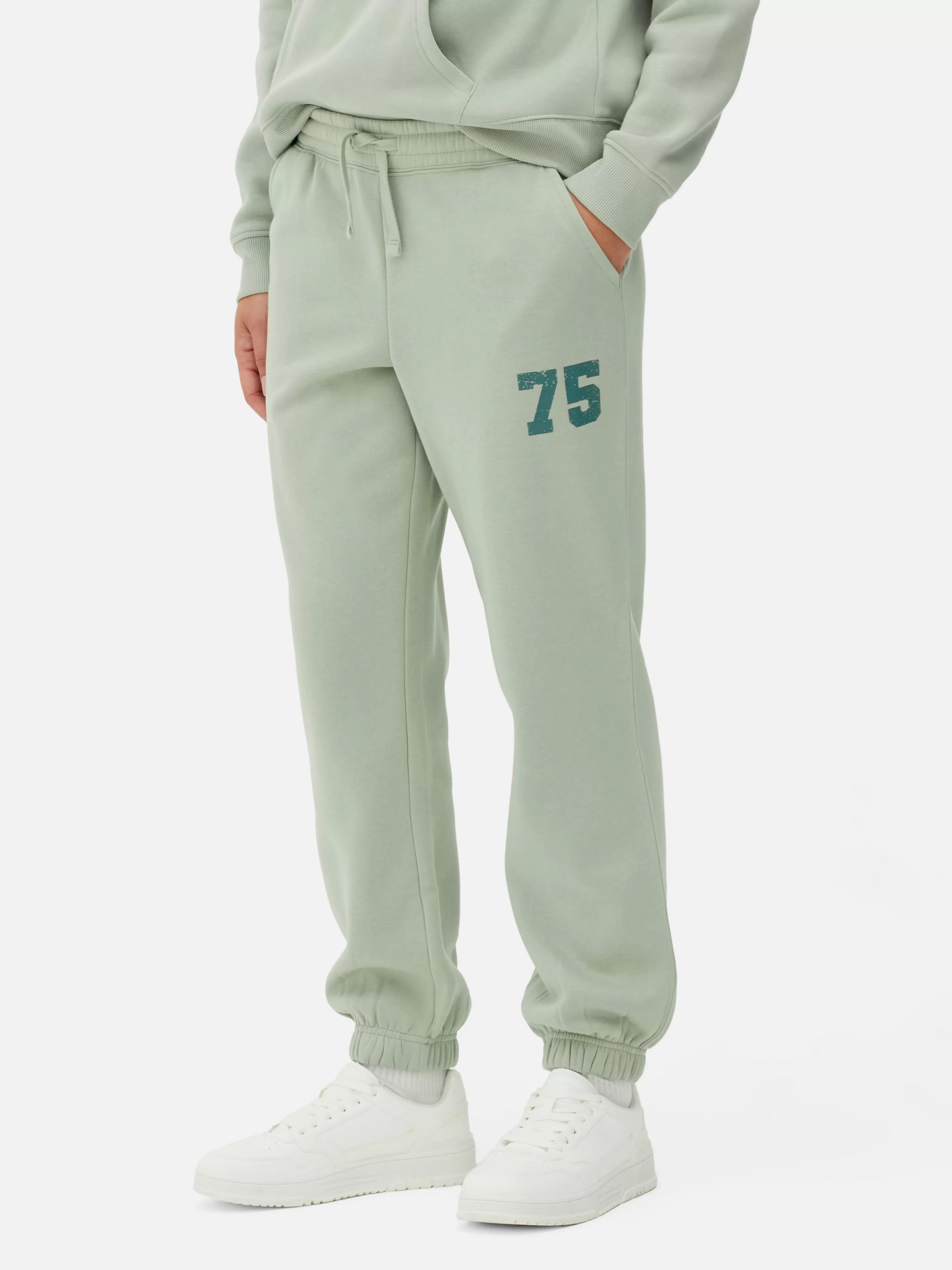 Mujer Primark Pantalones De Chándal | Joggers Con Cordón De Ajuste Y Estampado Gráfico