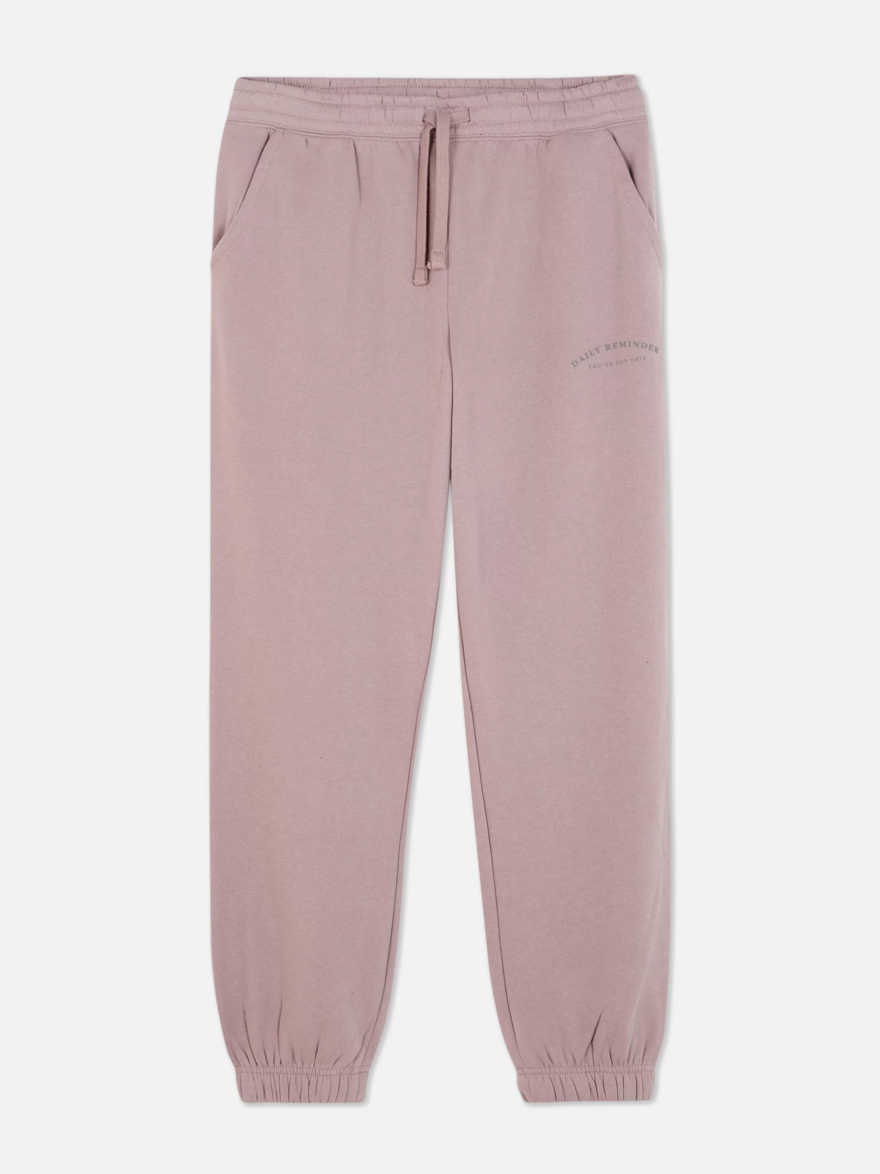 Mujer Primark Pantalones De Chándal | Joggers Con Cordón De Ajuste Y Estampado Gráfico