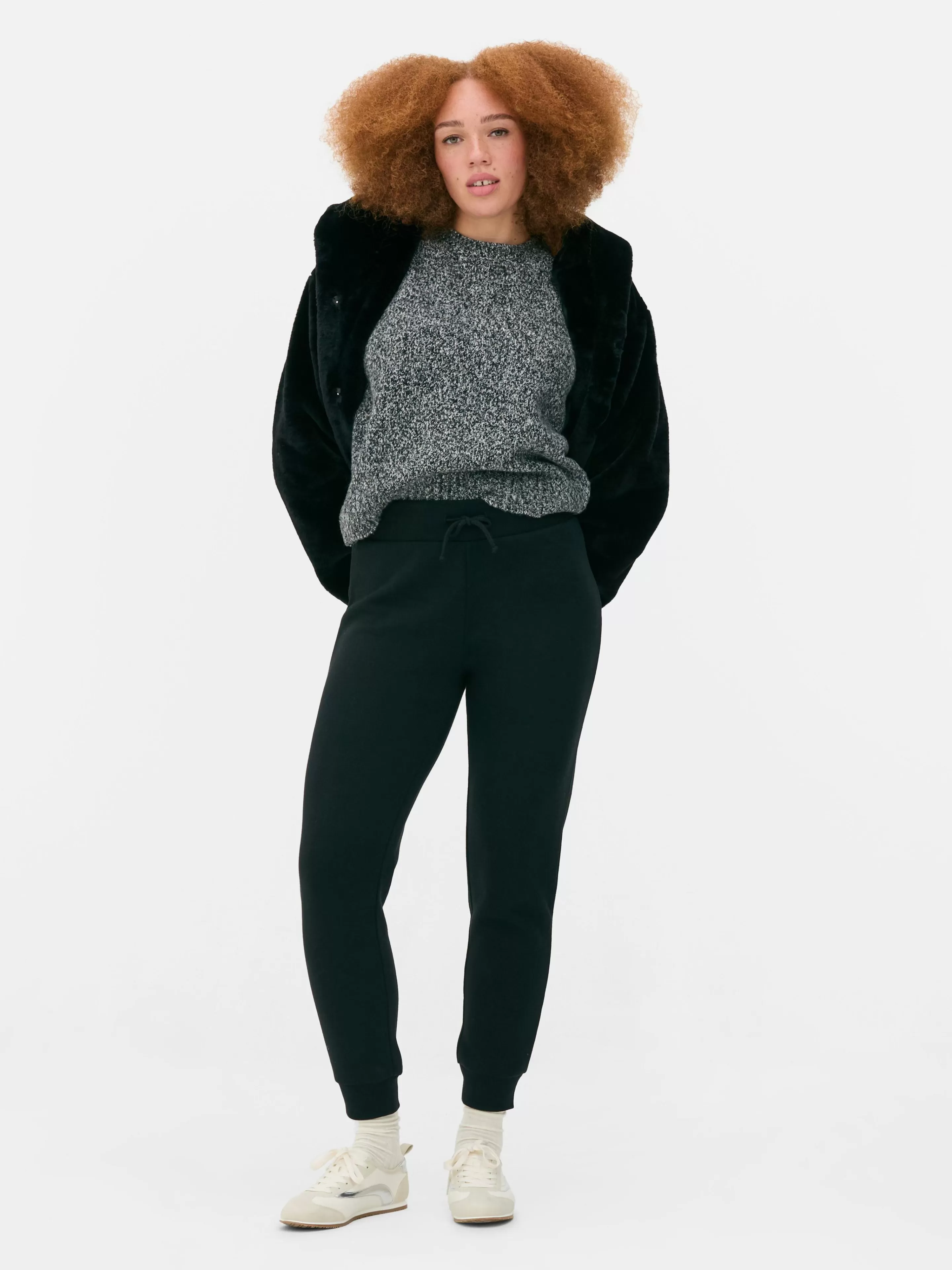 Mujer Primark Pantalones De Chándal | Joggers De Corte Pitillo Con Cordón De Ajuste