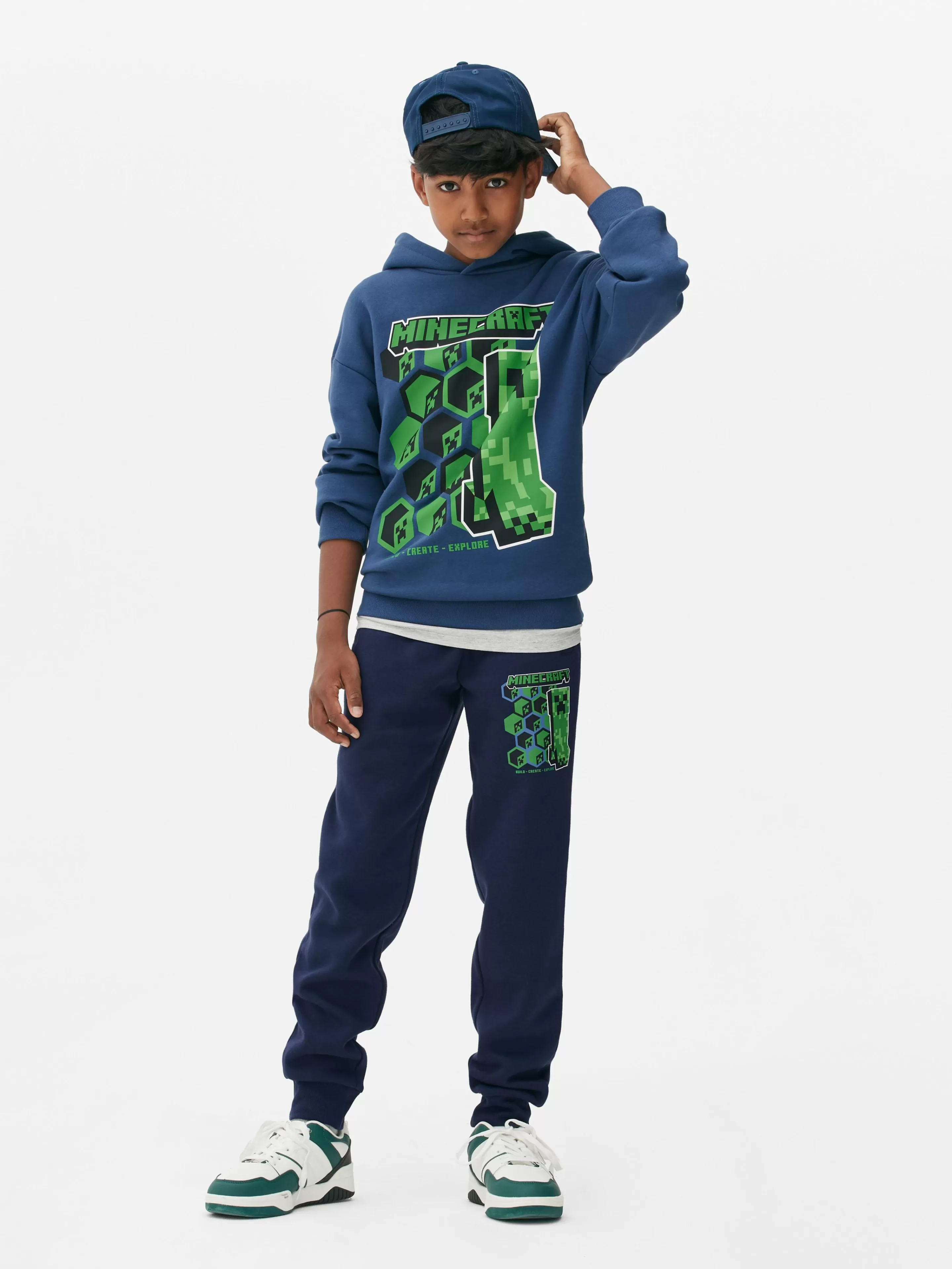Niños Primark Pantalones De Chándal | Joggers De Minecraft Con Cordón De Ajuste