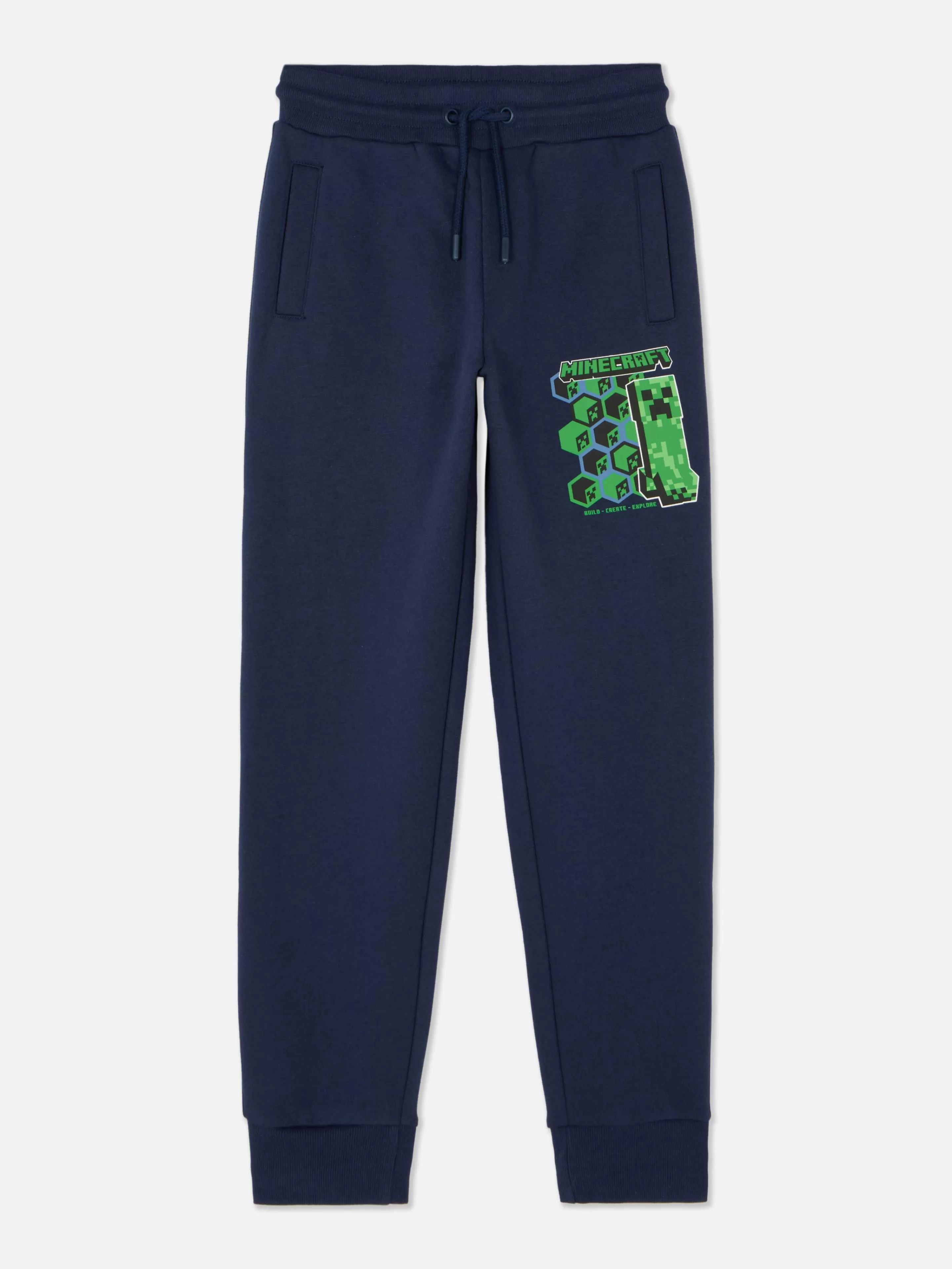 Niños Primark Pantalones De Chándal | Joggers De Minecraft Con Cordón De Ajuste