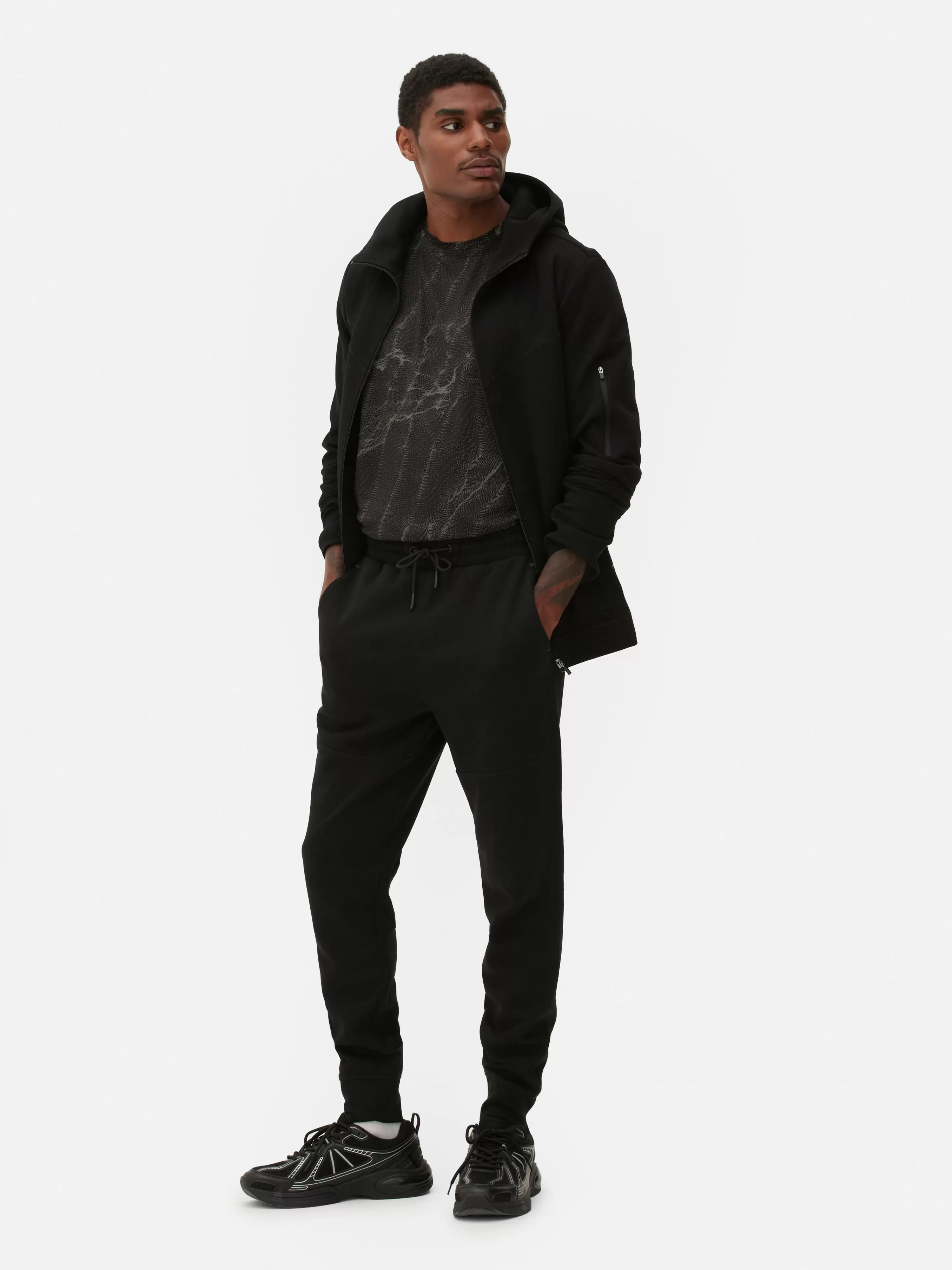 Hombre Primark Ropa Deportiva | Pantalones De Chándal | Joggers Reforzados De Corte Entallado