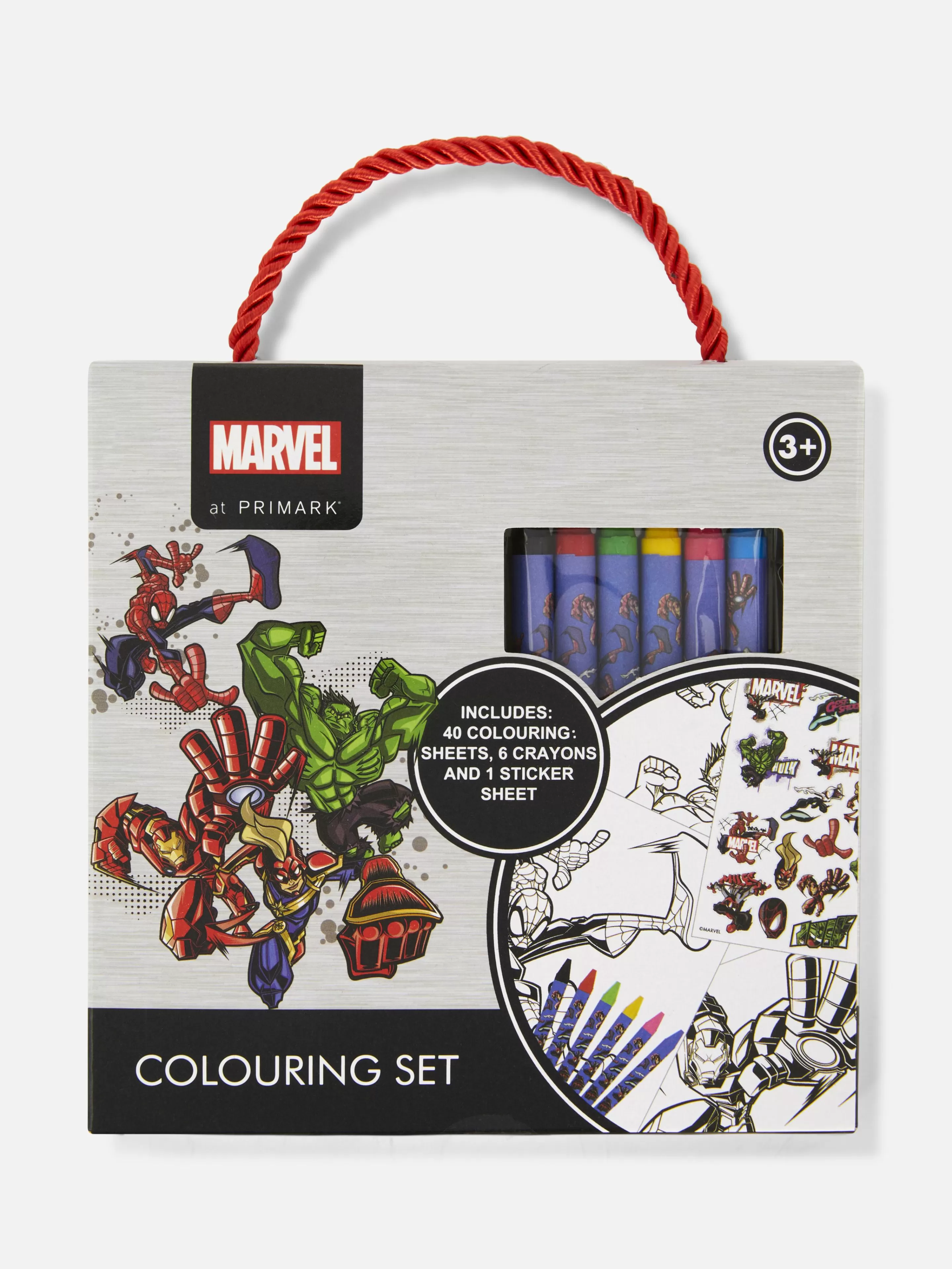 Niños Primark Manualidades | Juego Para Colorear De Los Vengadores De Marvel
