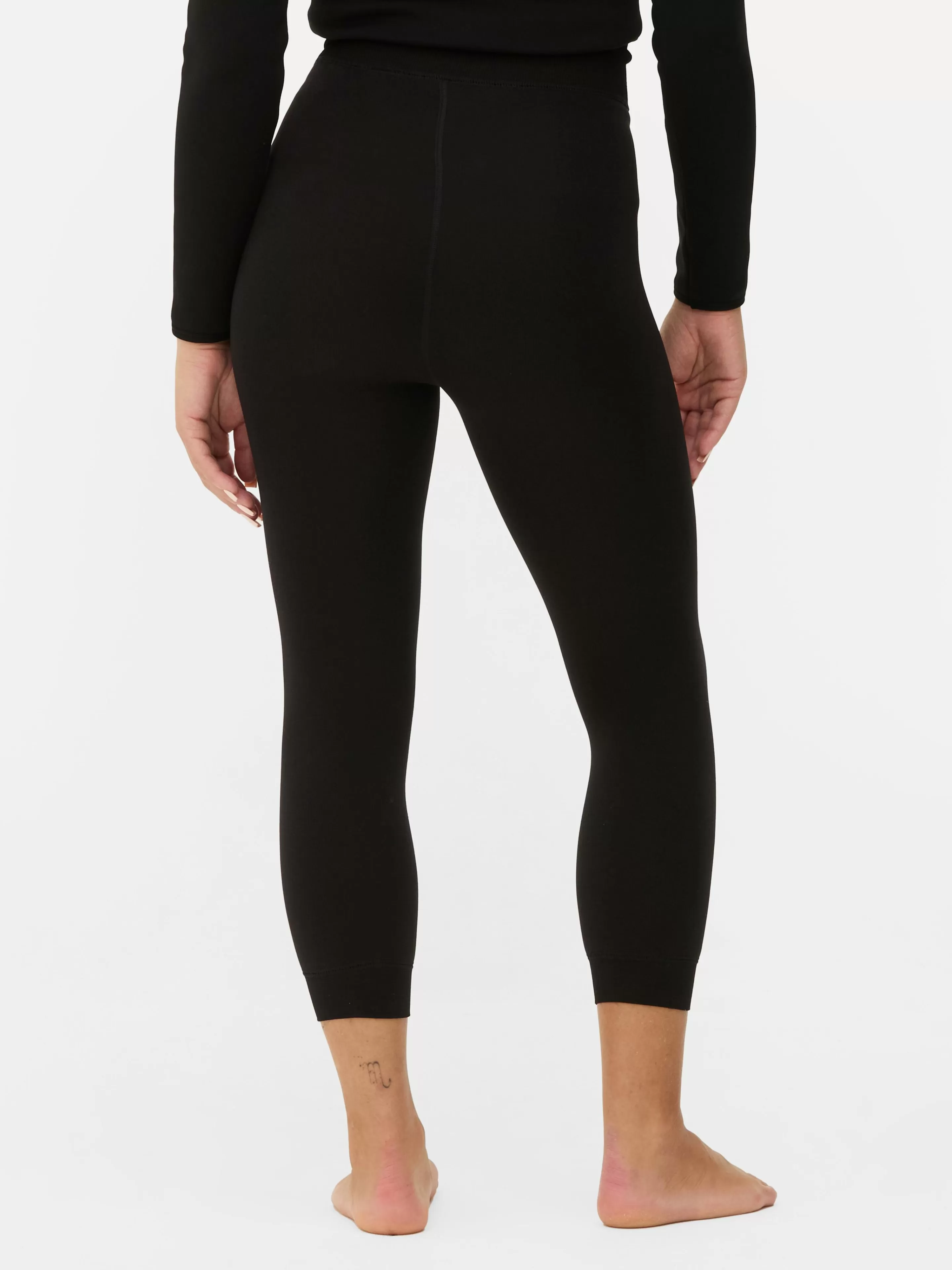 Mujer Primark Medias | Pantalones Y Leggings | Leggings De Terciopelo Cortos Con Forro De Felpa