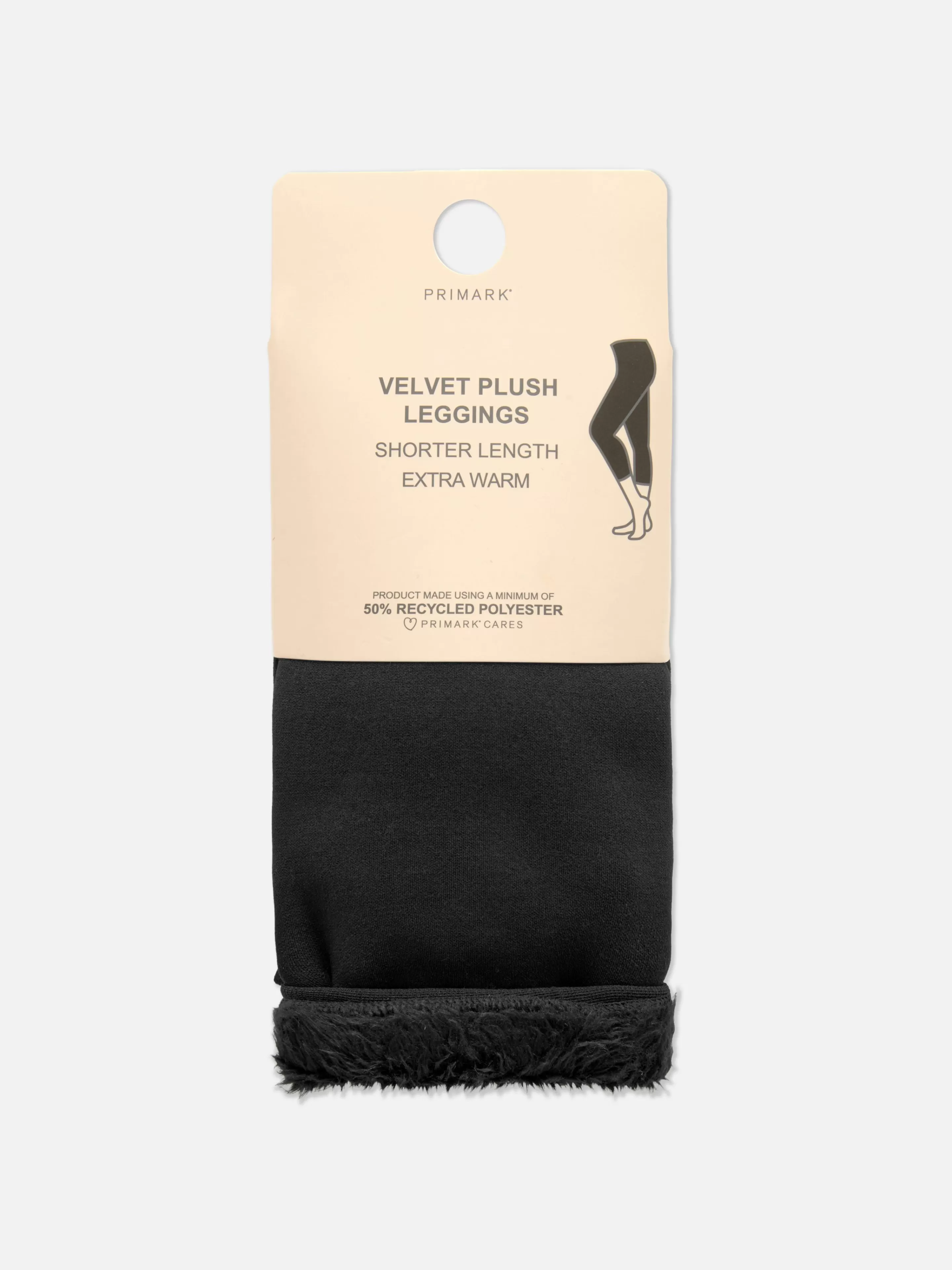 Mujer Primark Medias | Pantalones Y Leggings | Leggings De Terciopelo Cortos Con Forro De Felpa