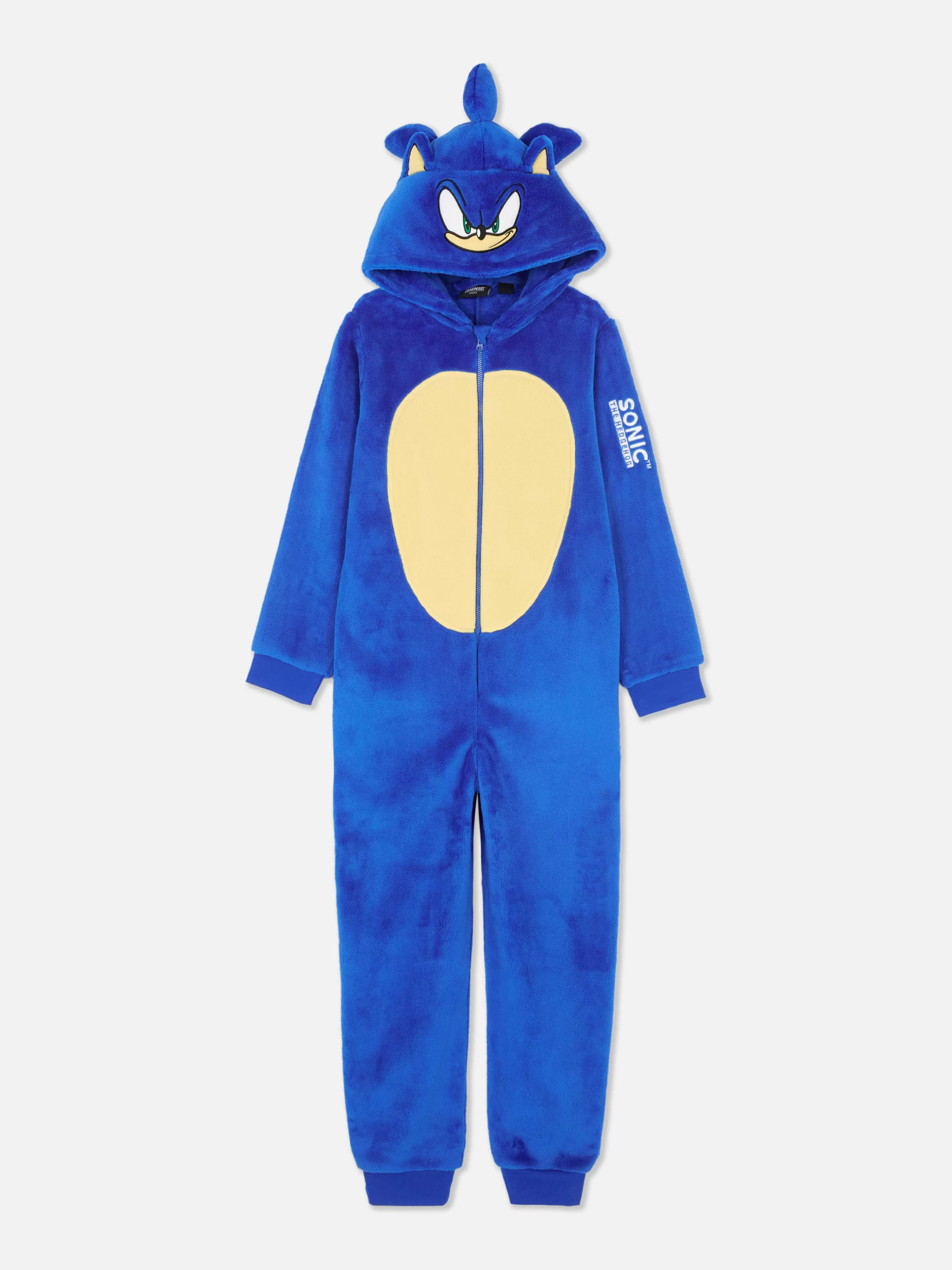 Niños Primark Snuddies Y Onesies | Mono De Pijama De Sonic, El Erizo Para Niños Y Niñas