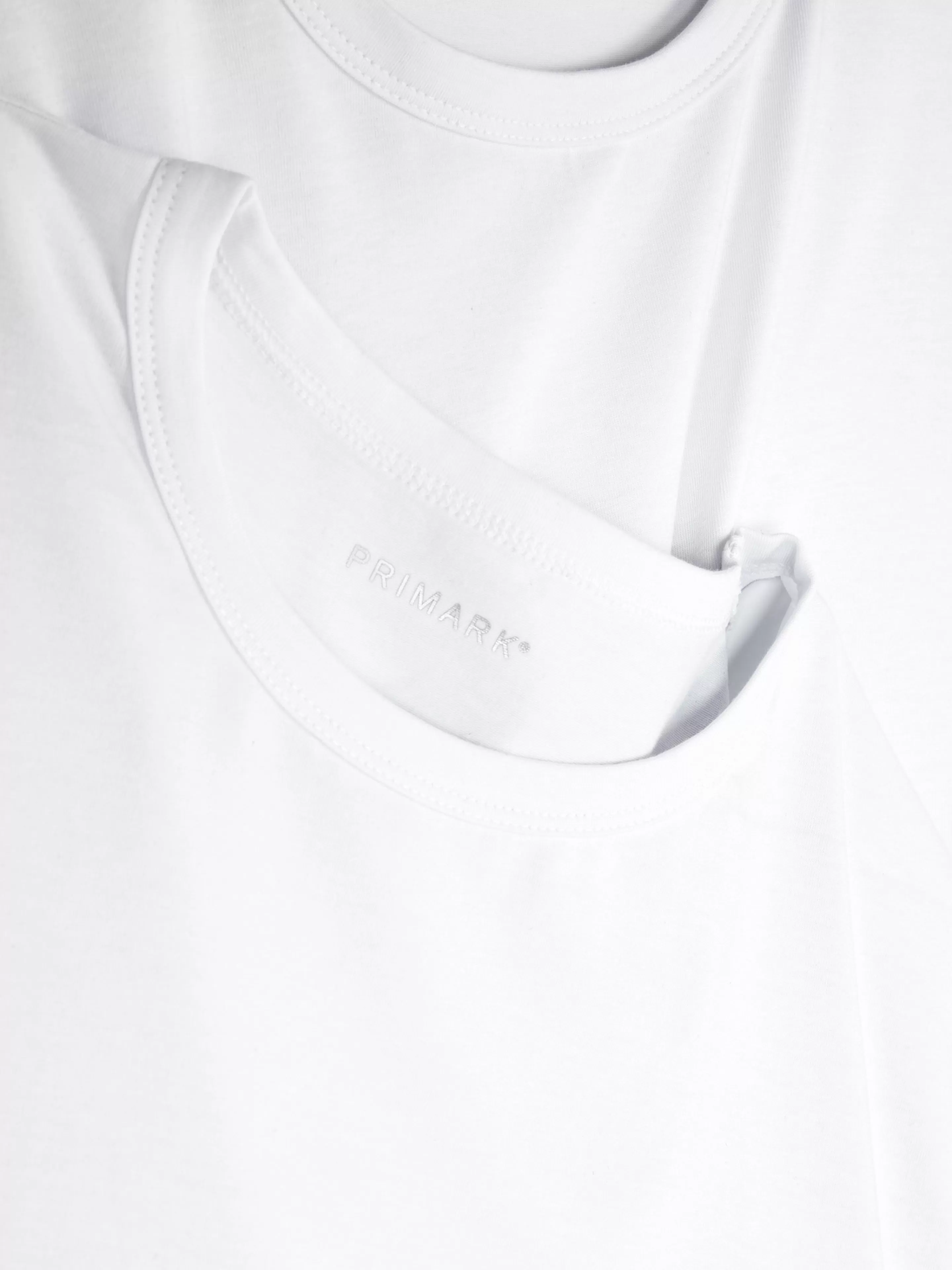 Hombre Primark Ropa Interior | Tops Y Camisetas | Pack De 2 Camisetas De Manga Corta Y Cuello Redondo