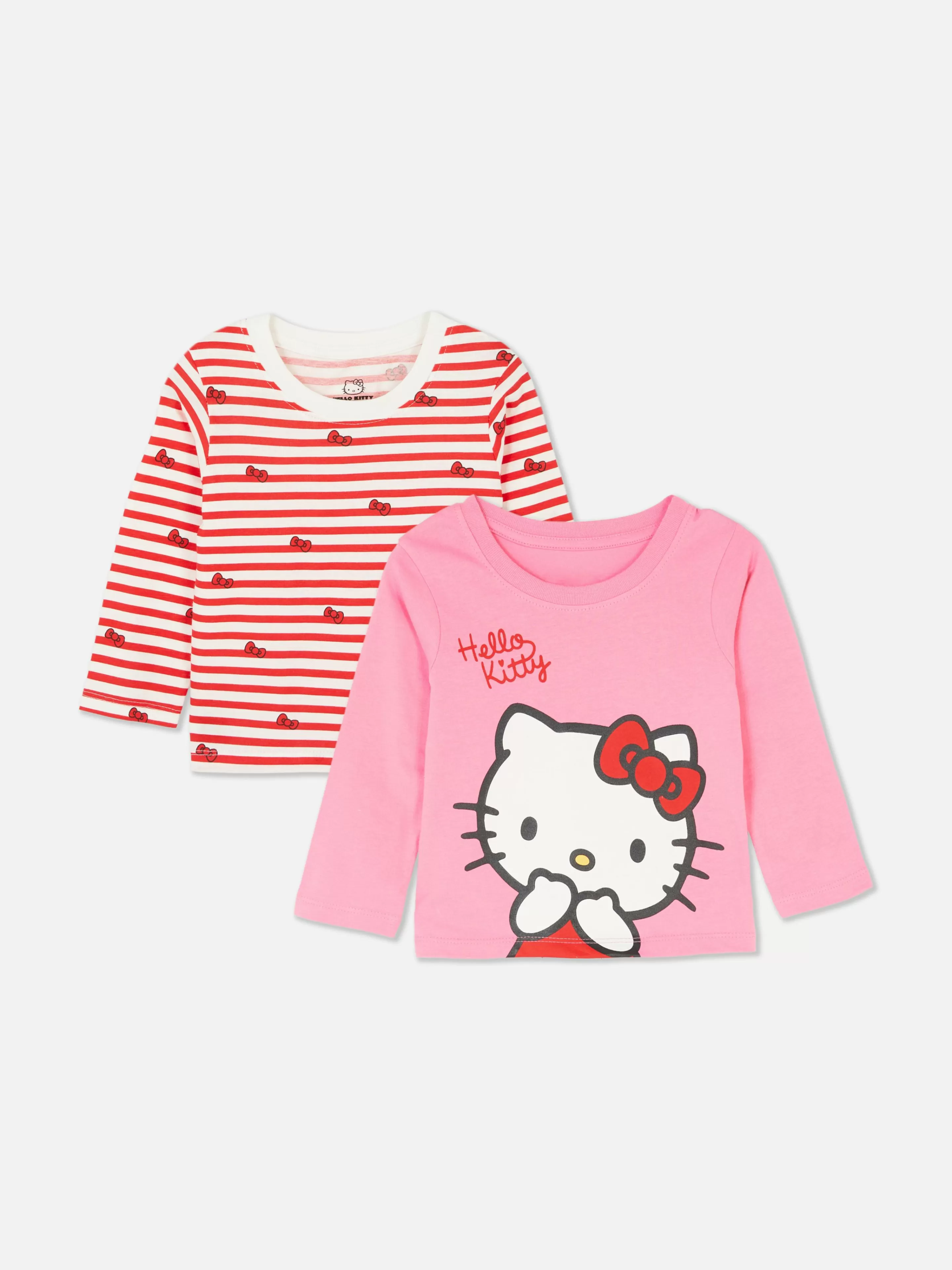 Primark Tops Y Camisetas | Pack De 2 Camisetas De Manga Larga De Hello Kitty