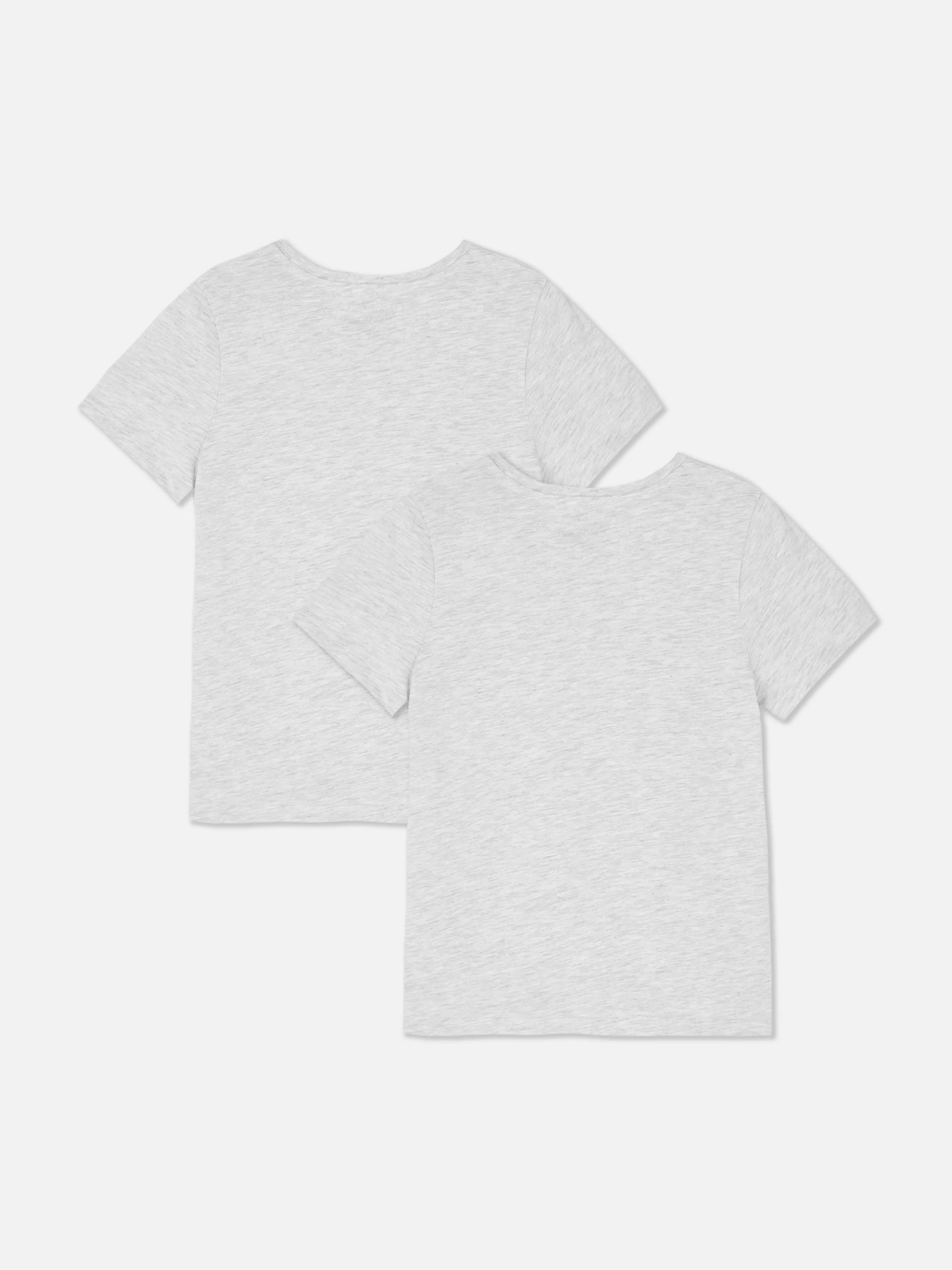 Niños Primark Tops Y Camisetas | Pack De 2 Camisetas Escolares De Manga Corta