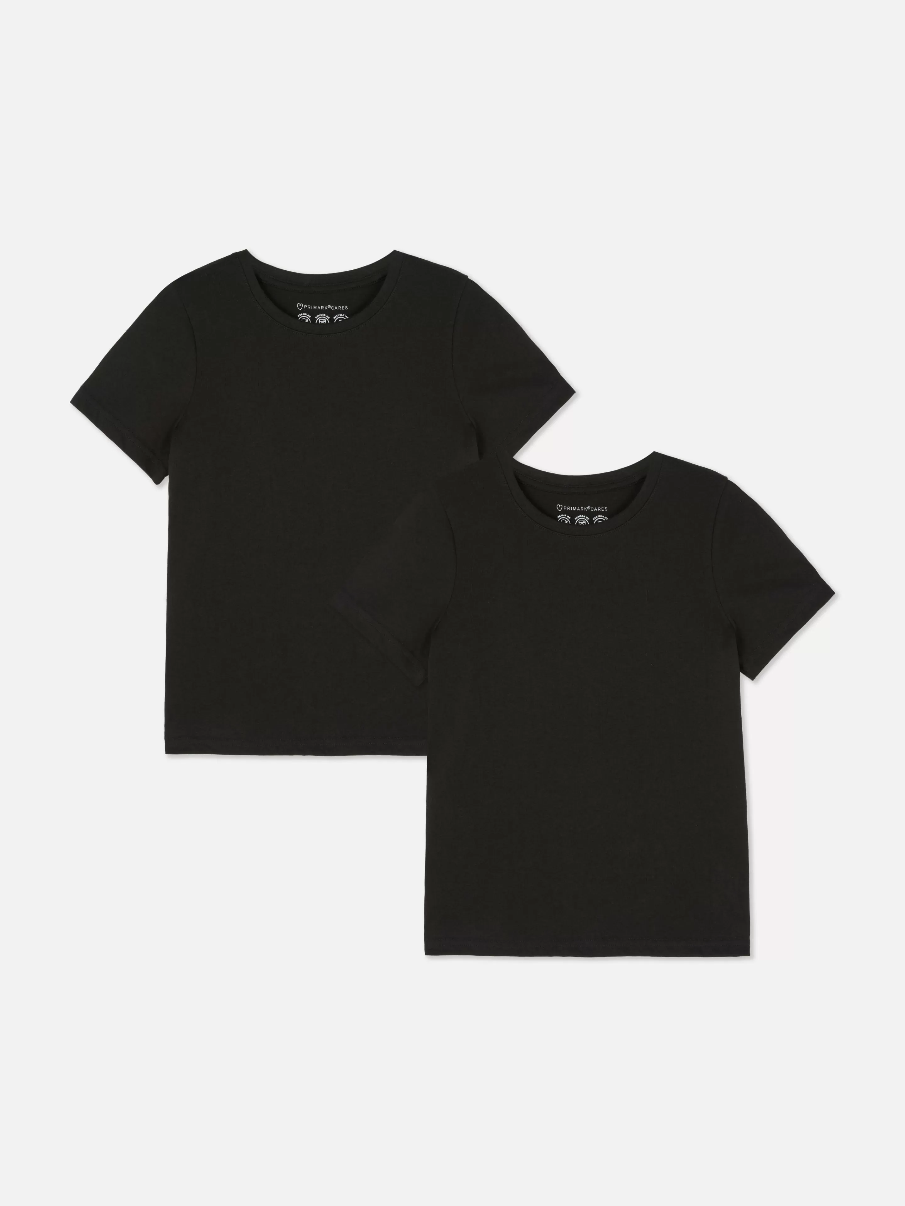 Niños Primark Tops Y Camisetas | Pack De 2 Camisetas Escolares De Manga Corta