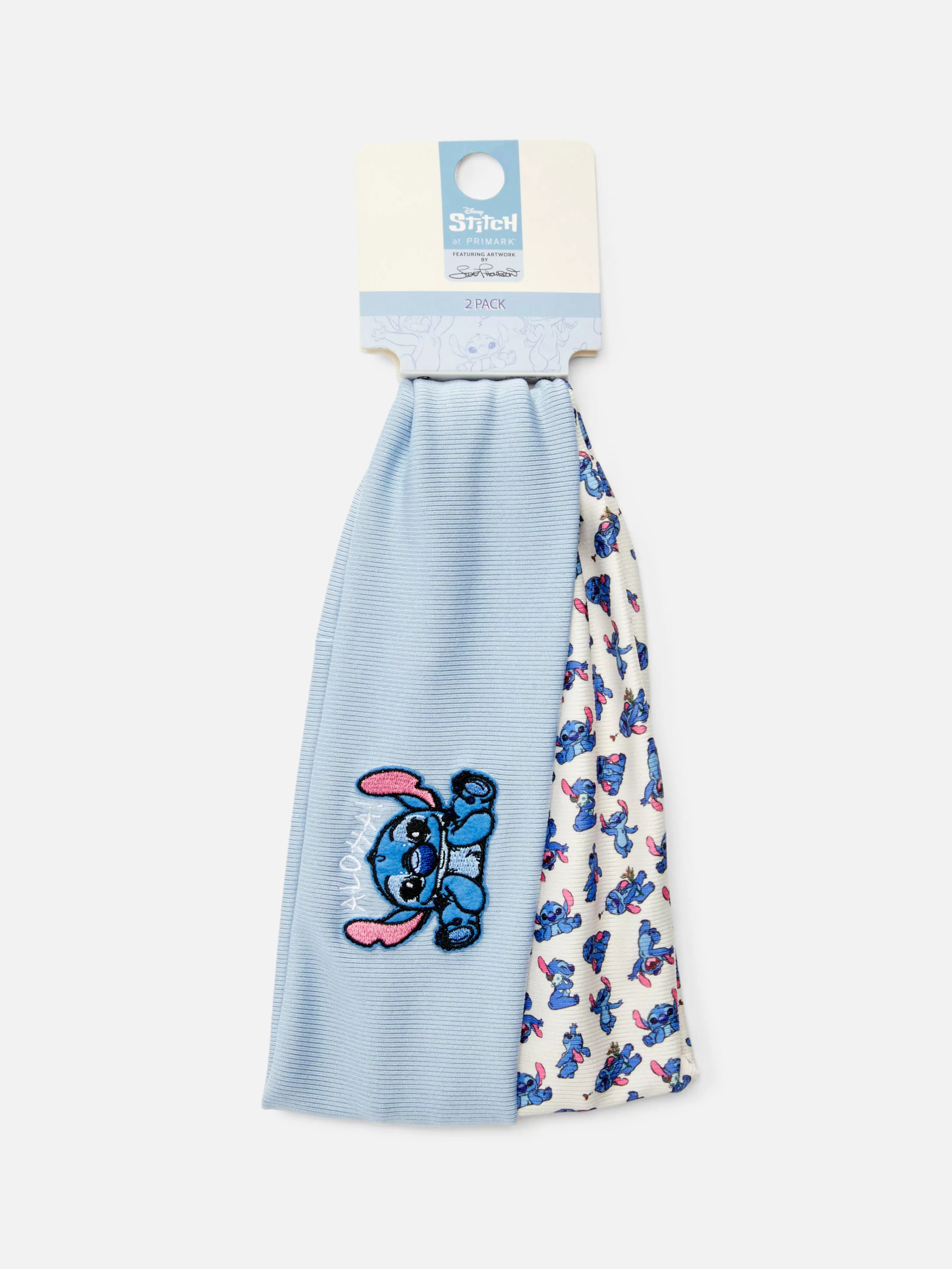 Mujer Primark Accesorios Para El Pelo | Pack De 2 Cintas Para El Pelo De Stitch De Disney